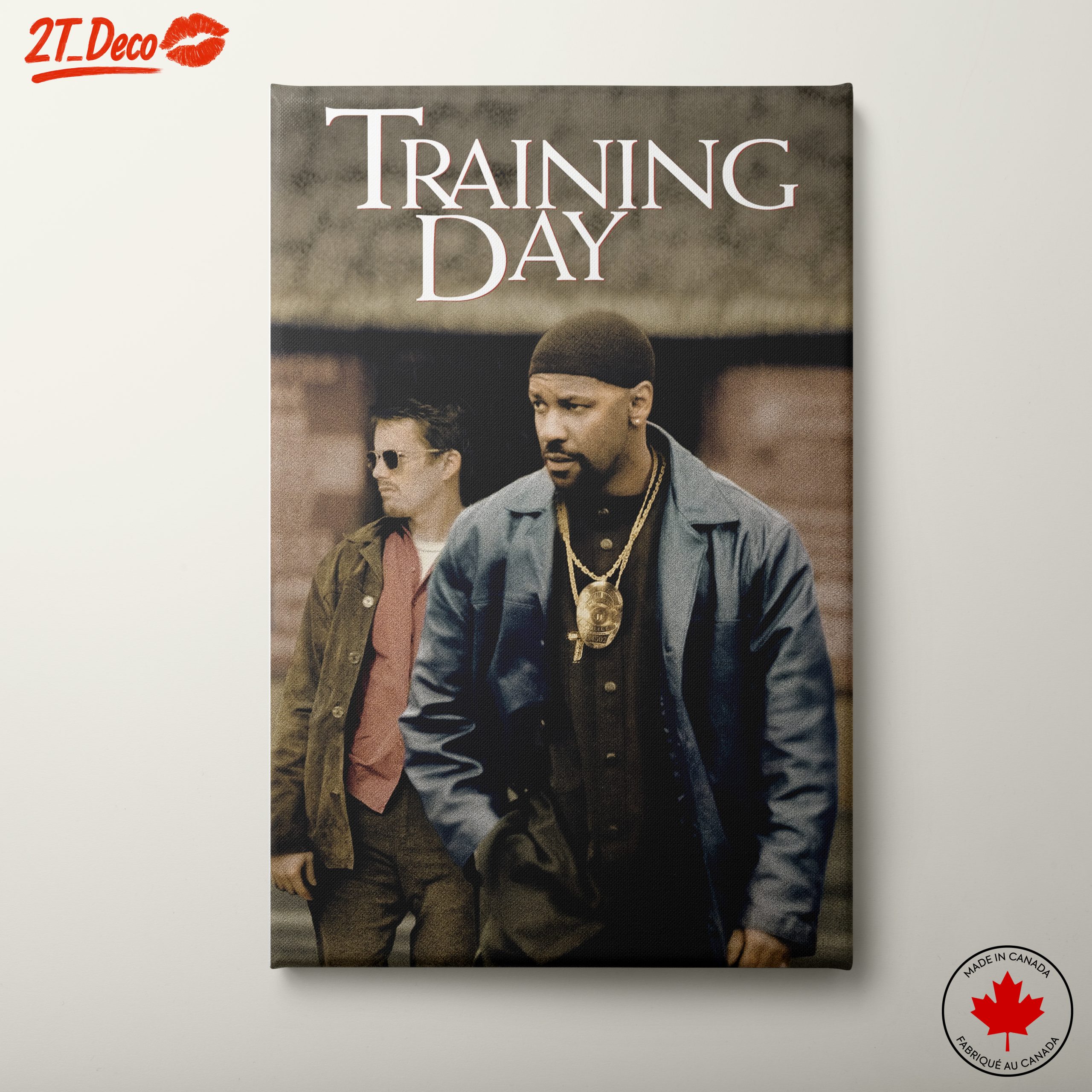 Urban Action Film Artwork Inspired by Training Day