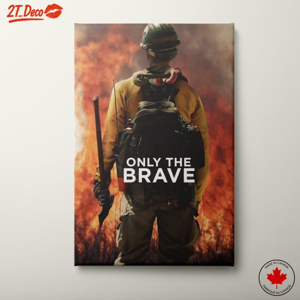 Heroic Firefighter Art Depicting Bravery