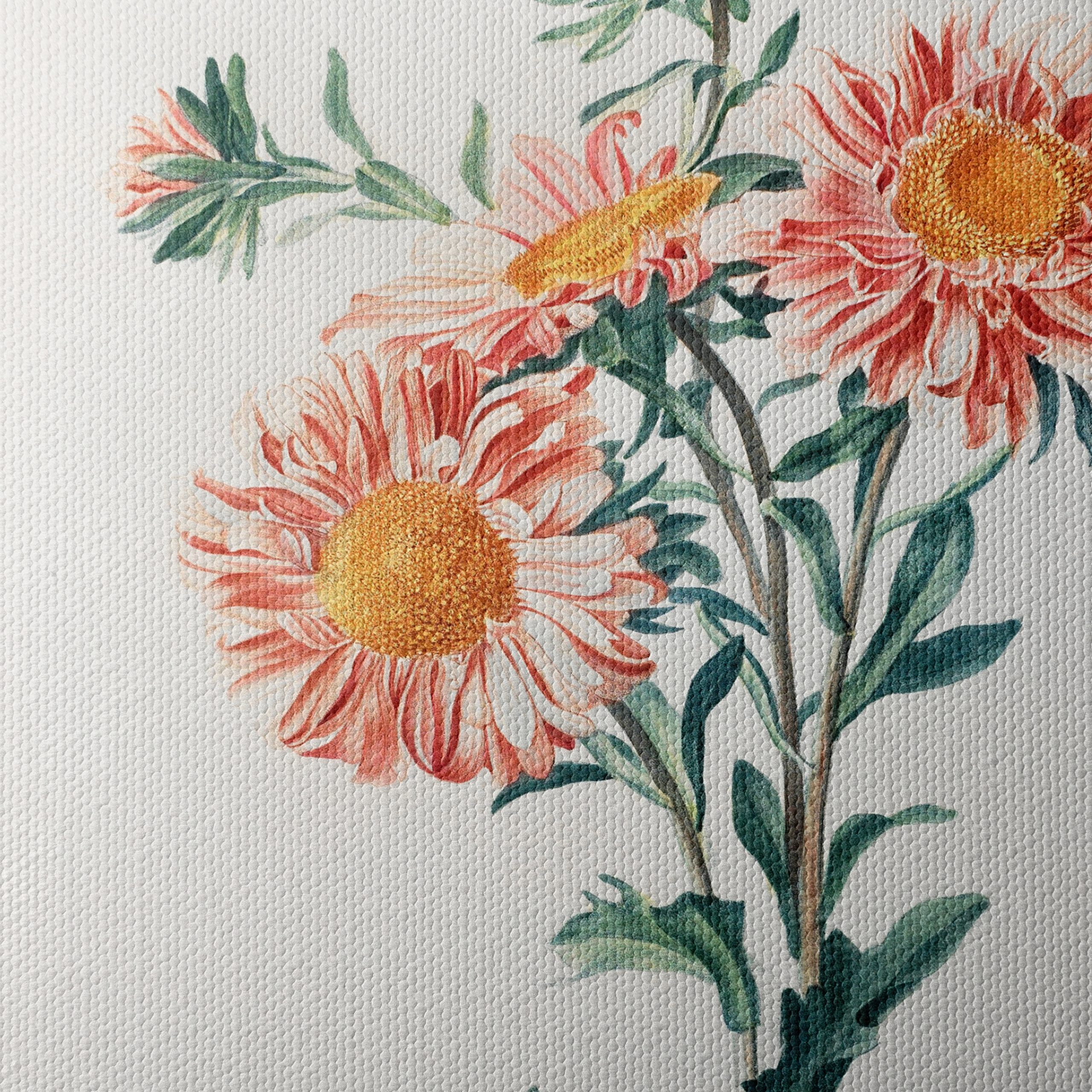 Delicate Botanical Floral Illustration - Image 4