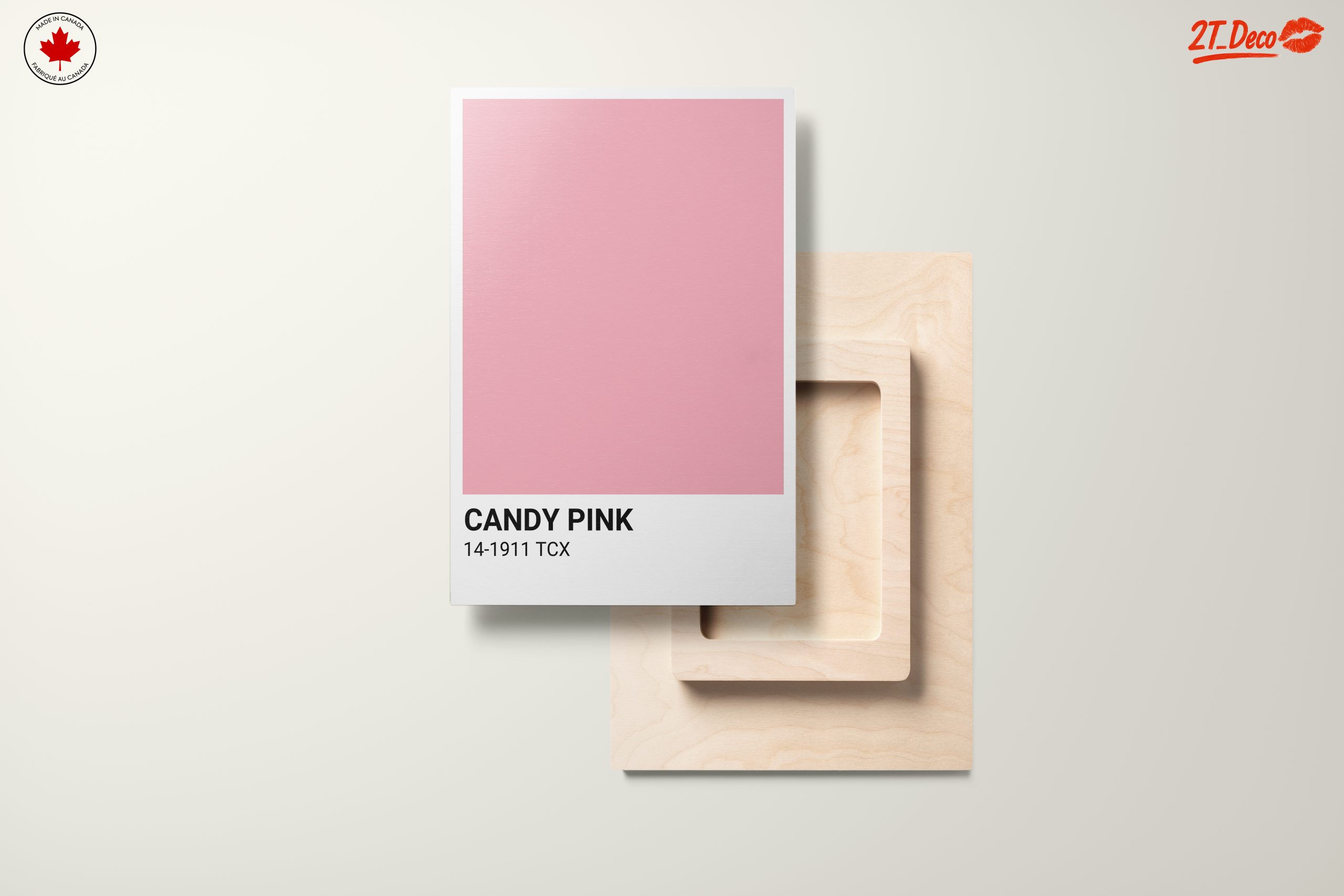 Candy Pink Solid Color Art - Image 11
