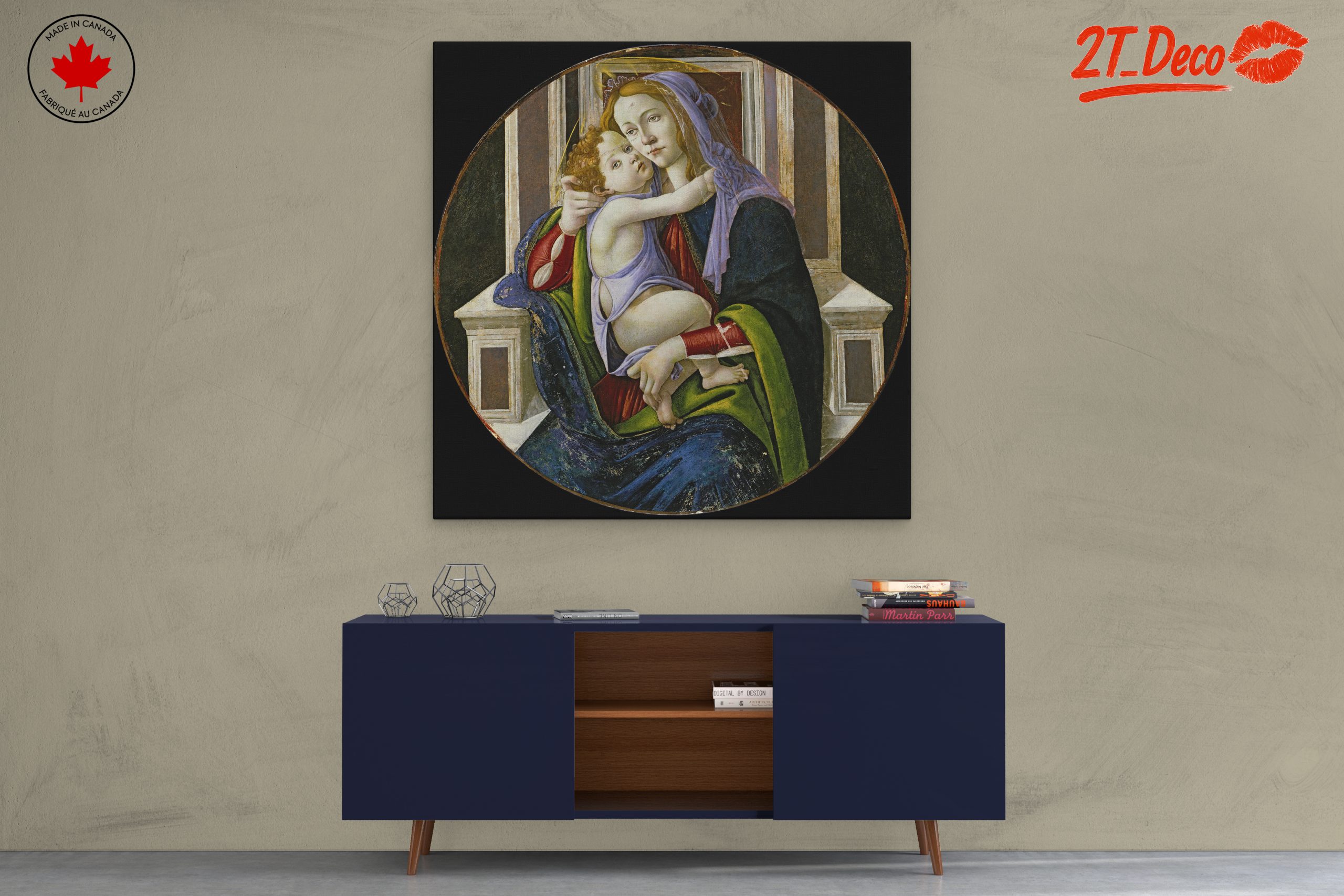 Madonna and Child Classical Art - Image 3