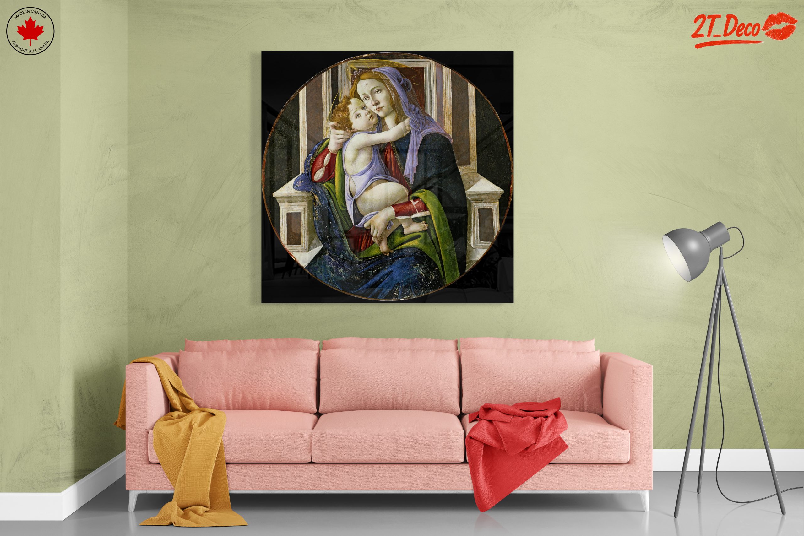 Madonna and Child Classical Art - Image 7