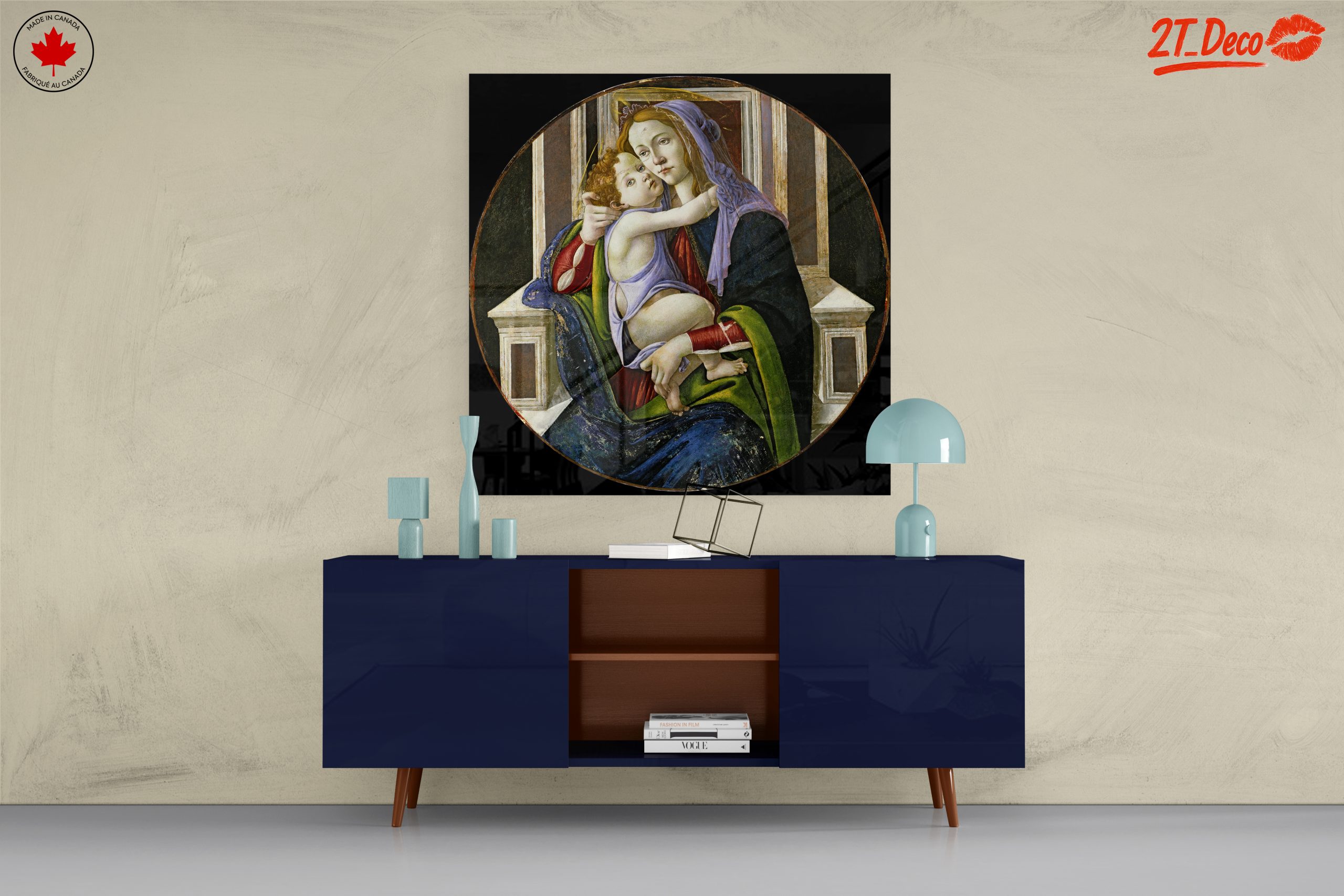 Madonna and Child Classical Art - Image 8