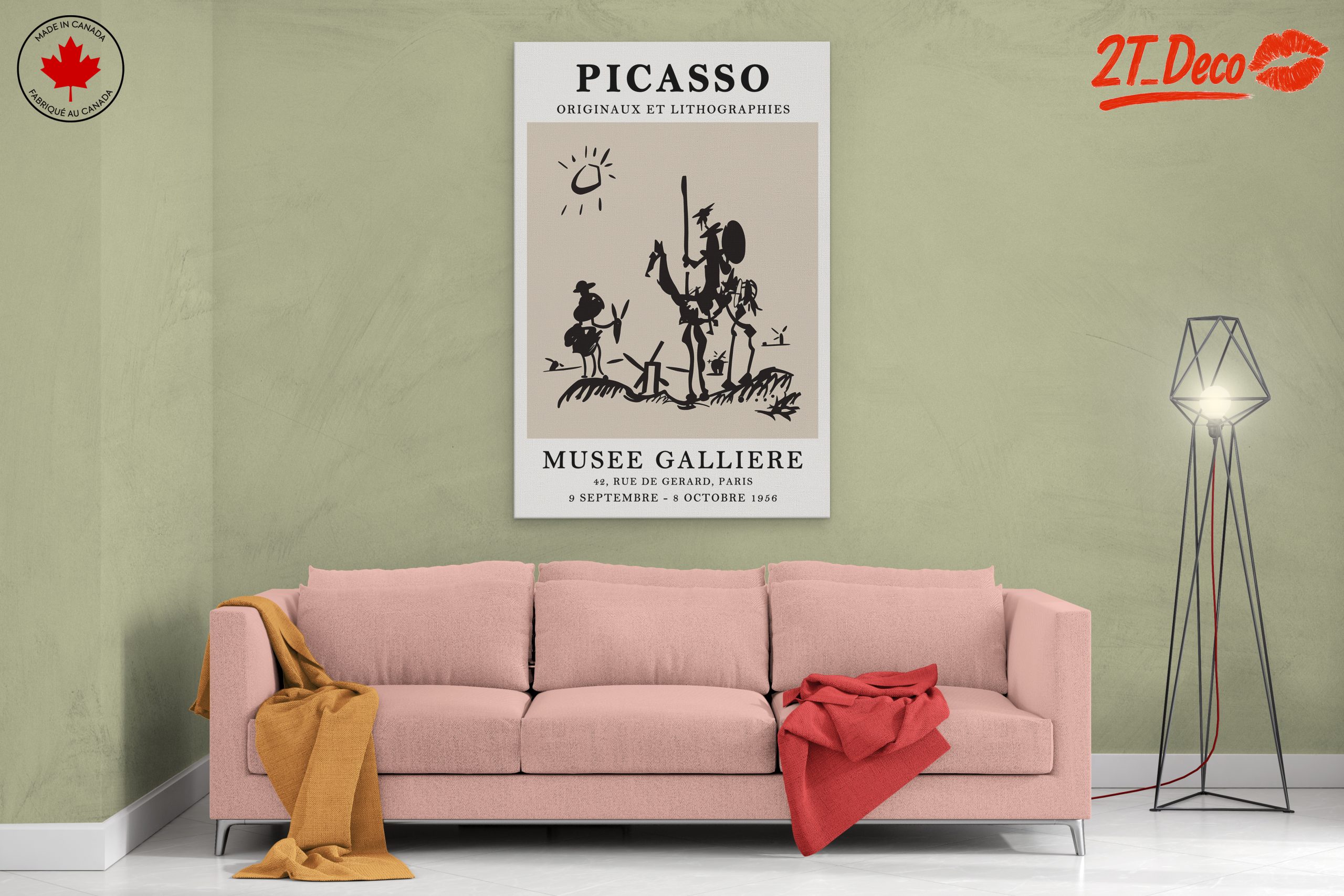 Iconic Picasso Inspired Artwork - Image 2