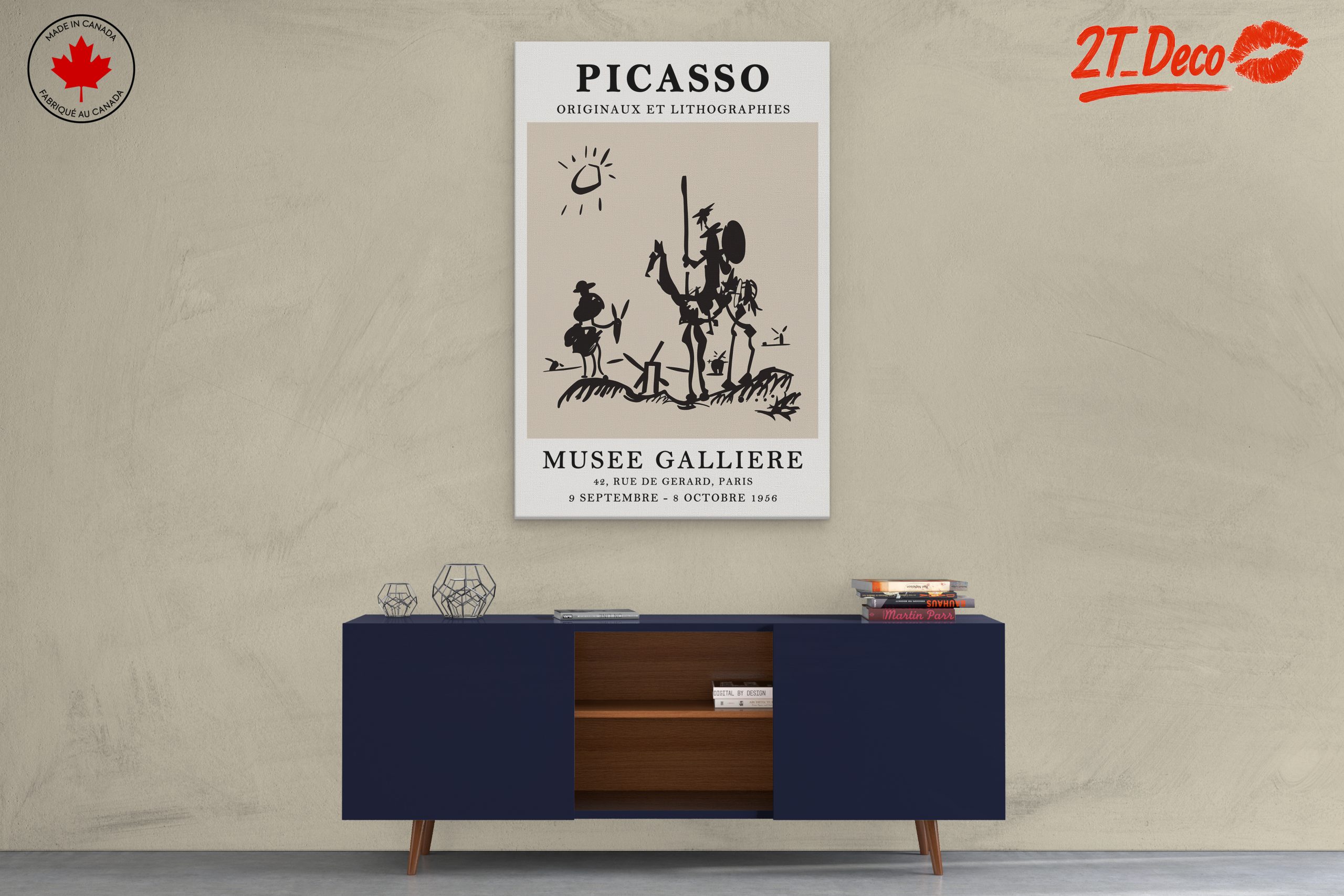 Iconic Picasso Inspired Artwork - Image 3