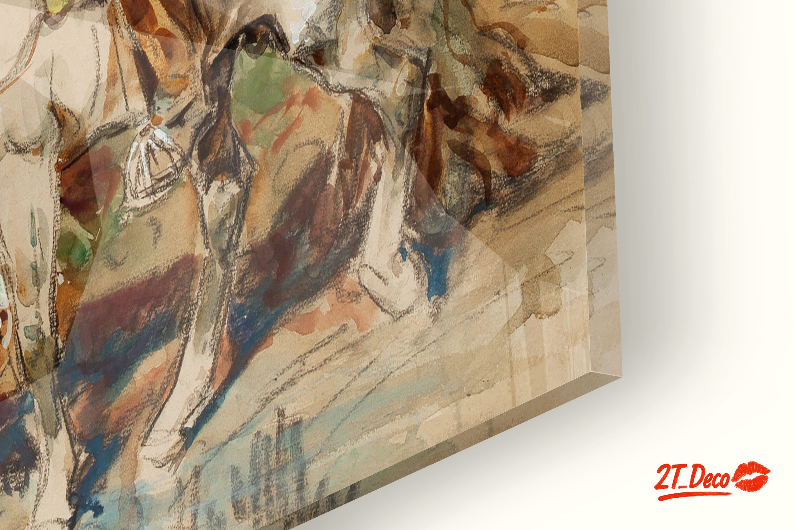 Dynamic Cowboys Riding Horses Artwork - Image 9