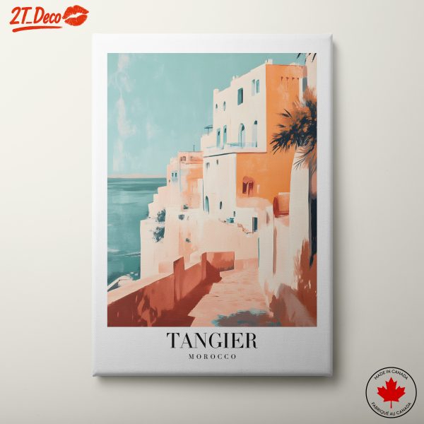 Tangier Coastal Landscape Art