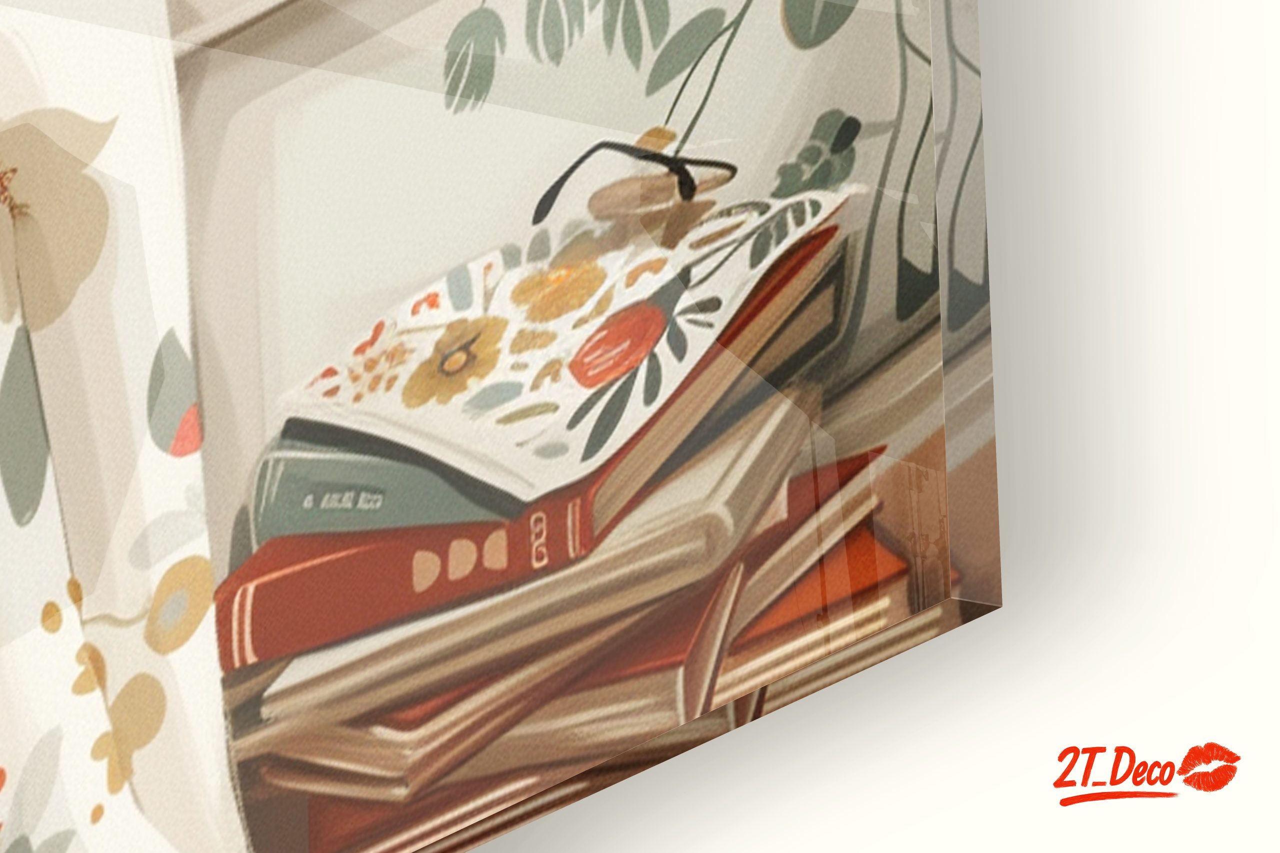 Cozy Cat in Floral Decor - Image 9