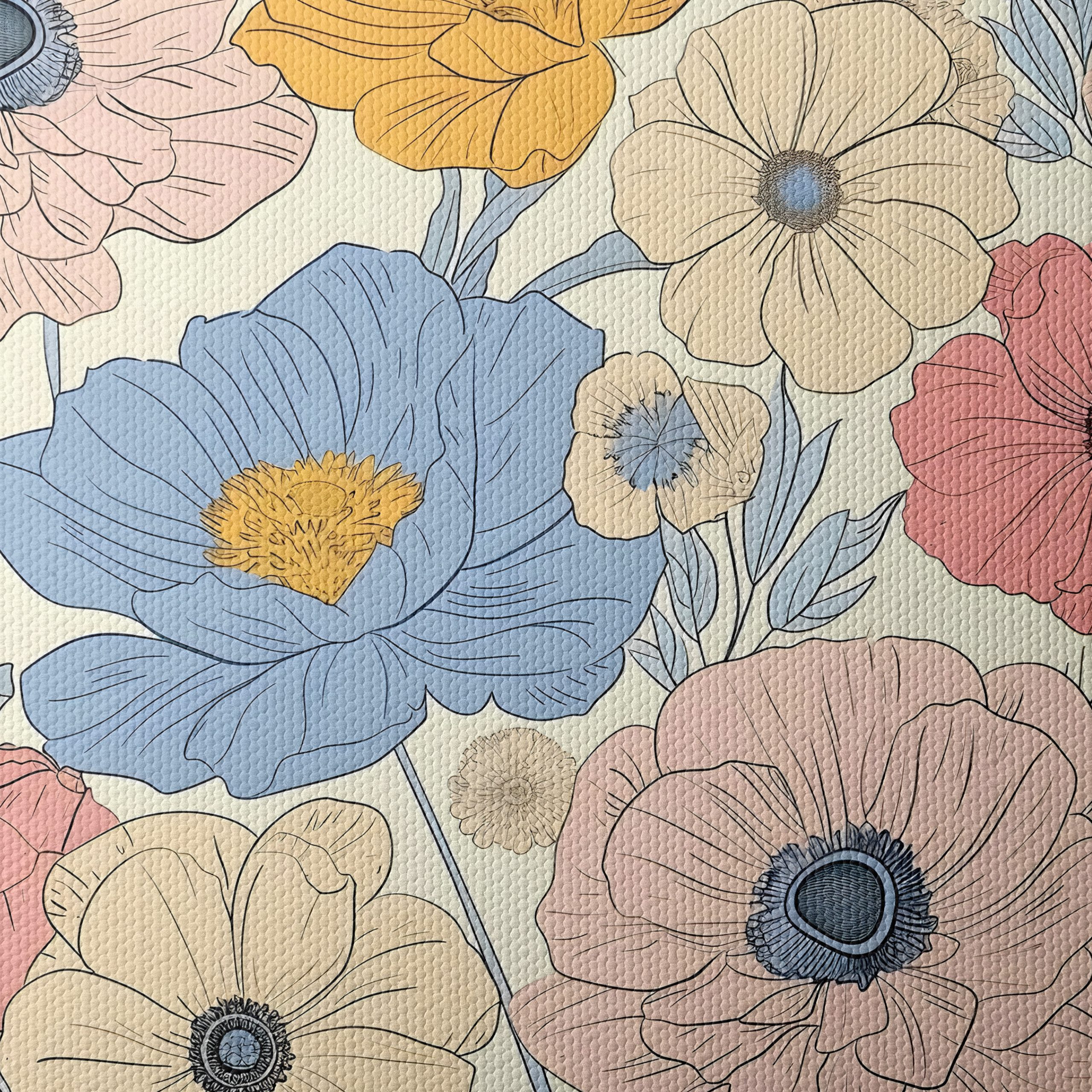 Colorful Botanical Flower Market Art 2 - Image 4