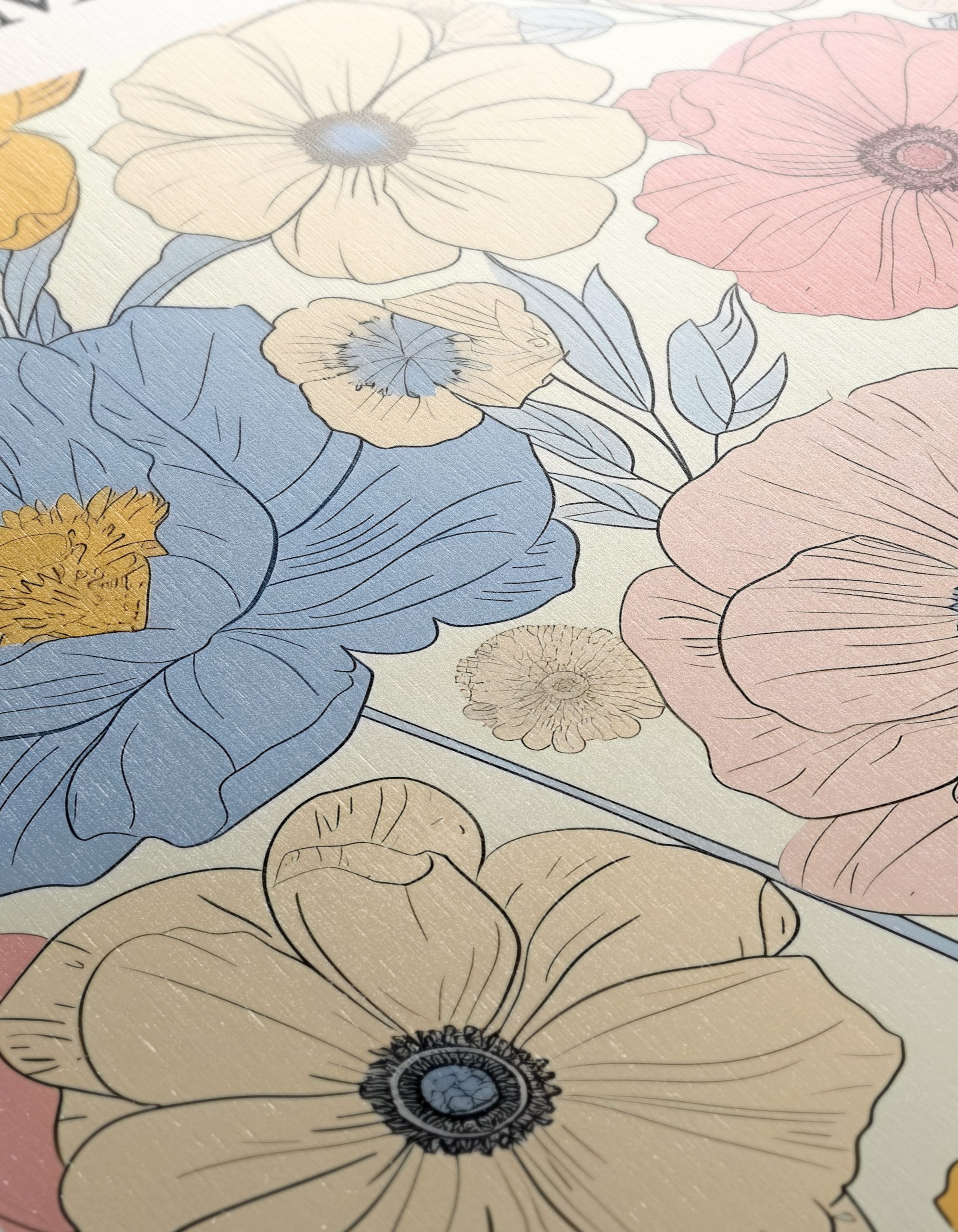 Colorful Botanical Flower Market Art 2 - Image 12