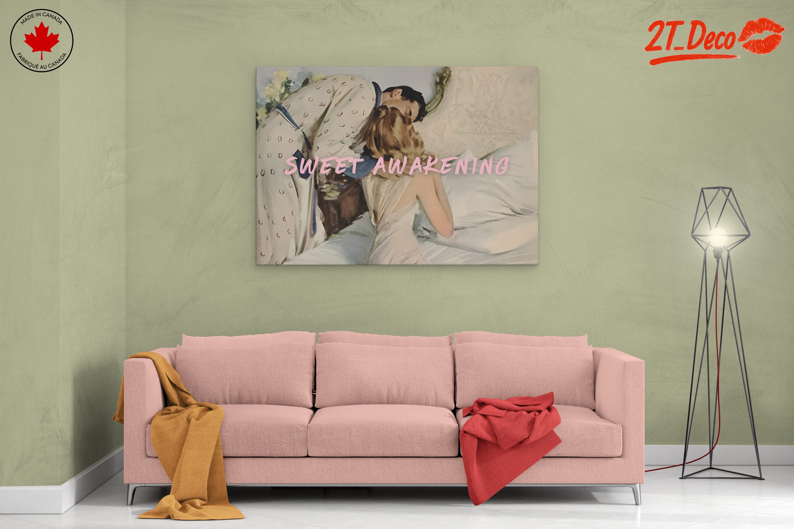 Sweet Awakening Contemporary Portrait - Image 2