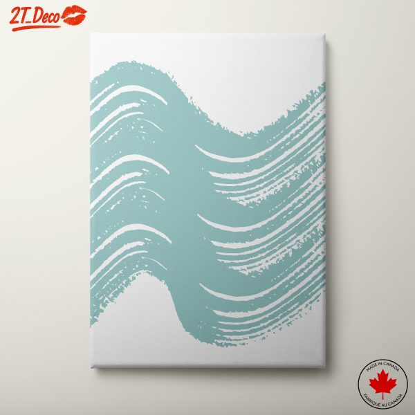 Elegant Contemporary Abstract Brush Strokes Art