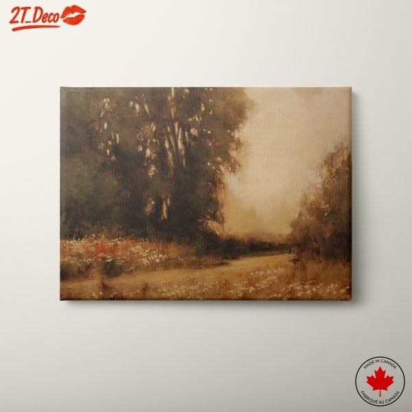 Serene Nature Landscape with Soft Tones