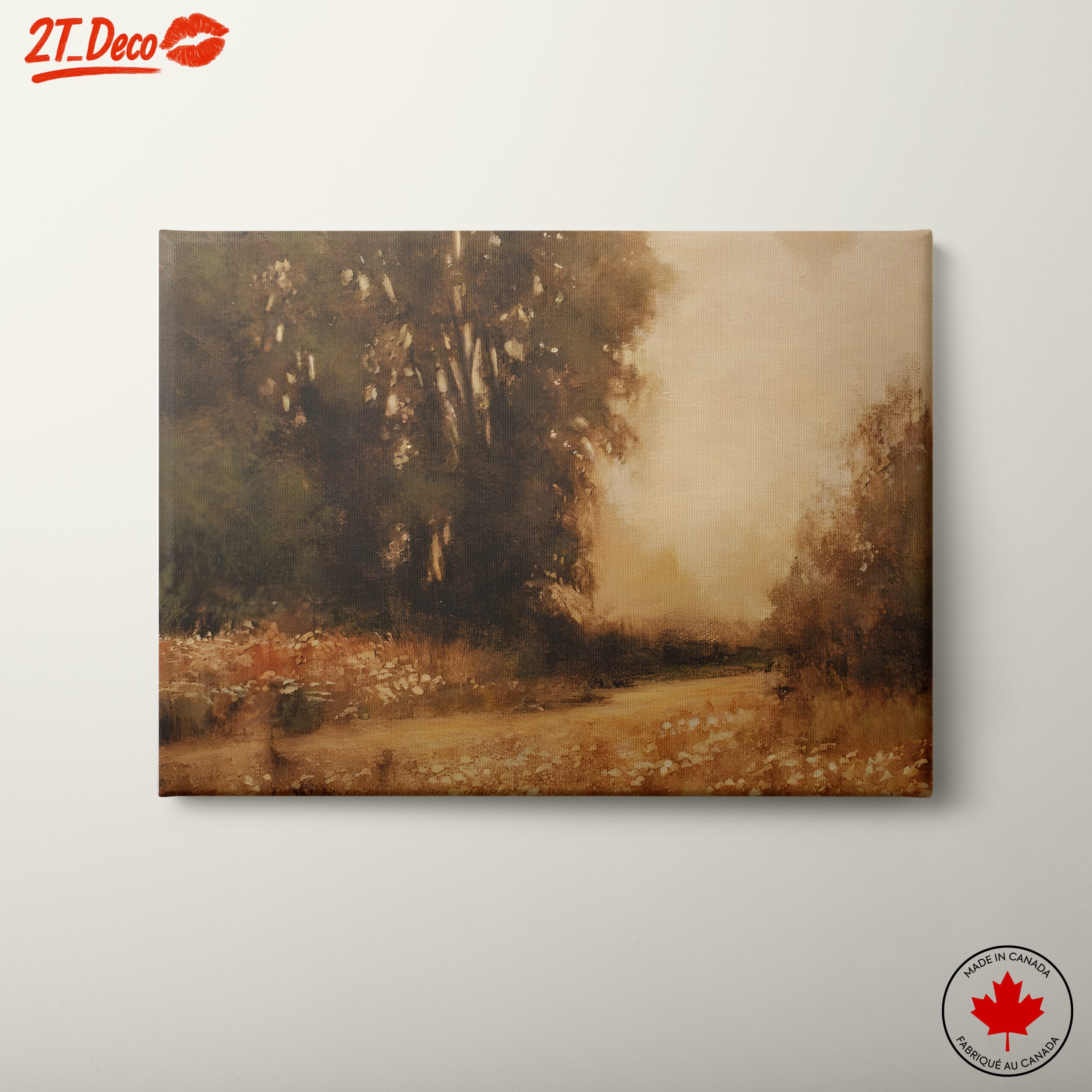 Serene Nature Landscape with Soft Tones