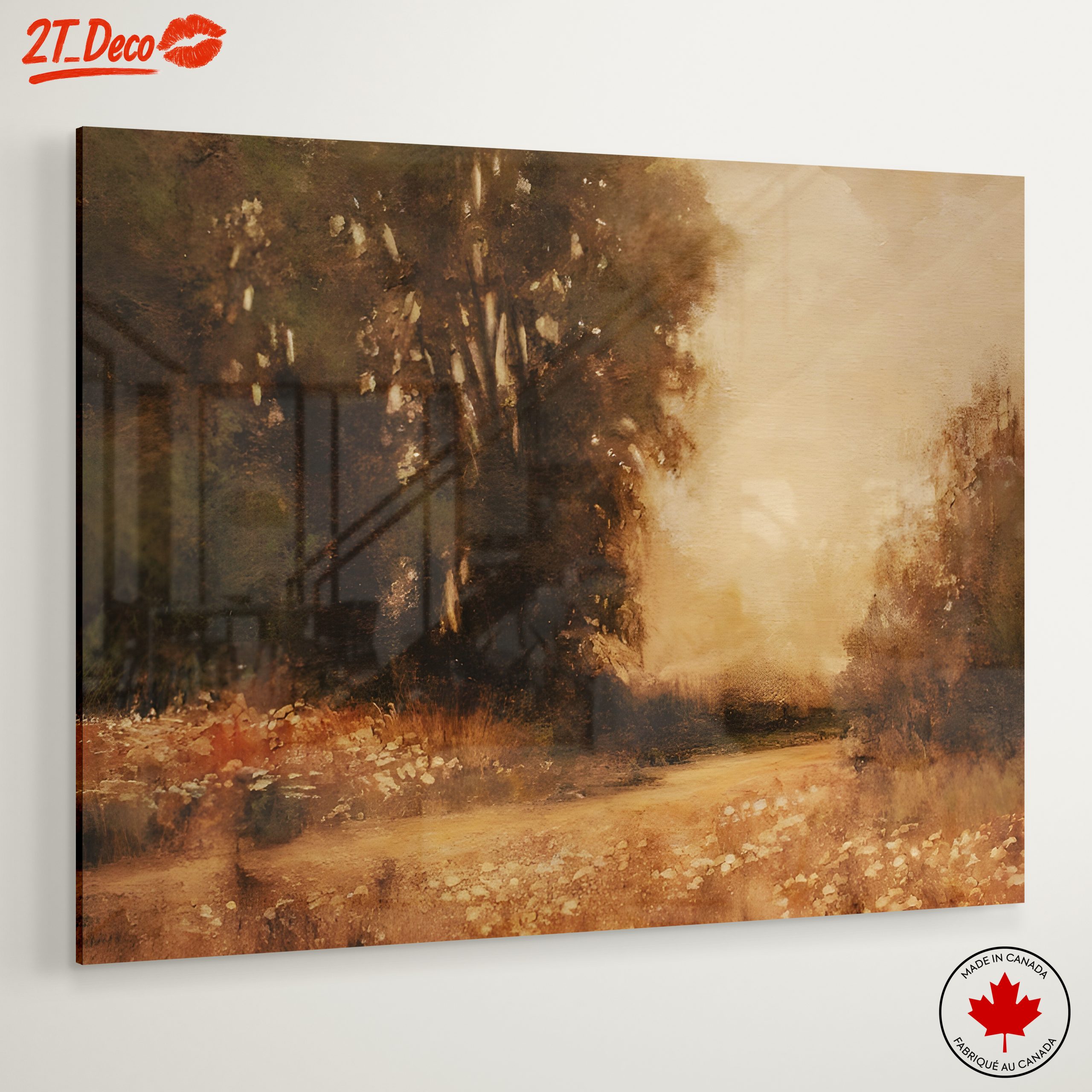 Serene Nature Landscape with Soft Tones - Image 6