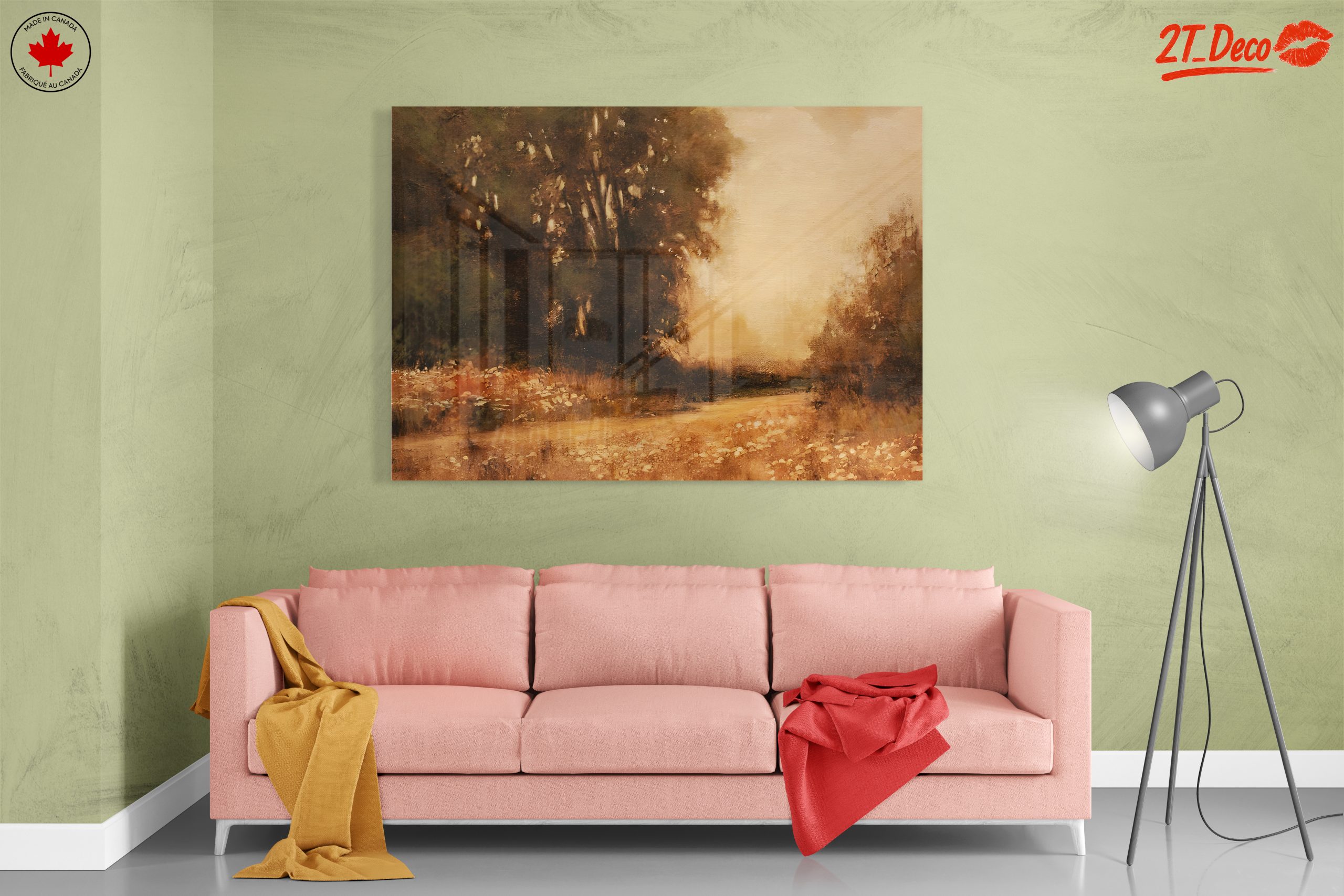 Serene Nature Landscape with Soft Tones - Image 7
