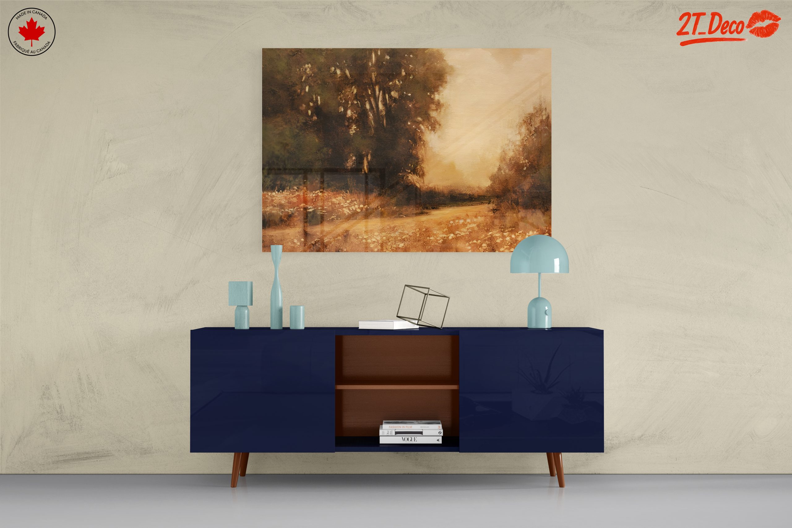 Serene Nature Landscape with Soft Tones - Image 8
