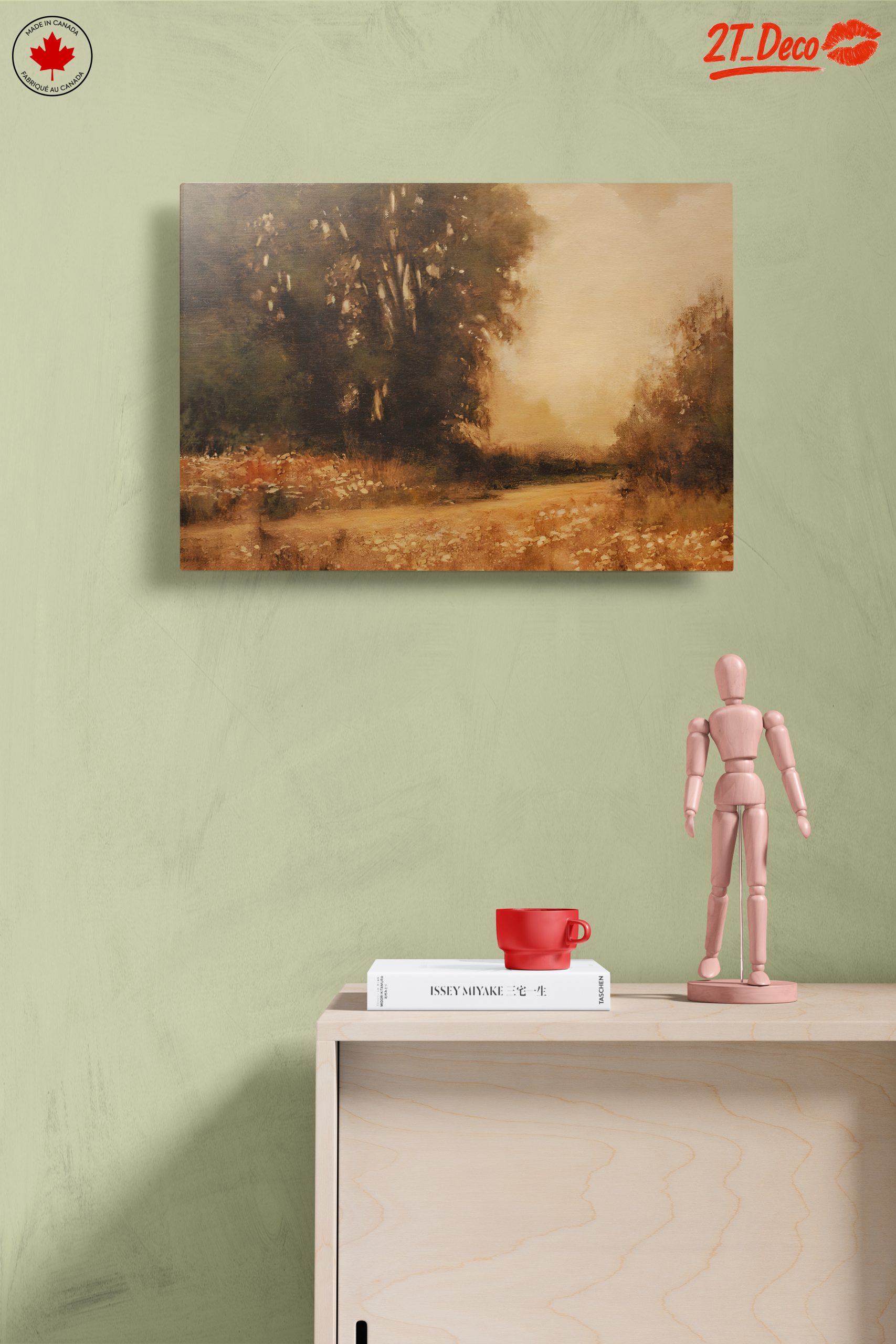 Serene Nature Landscape with Soft Tones - Image 14