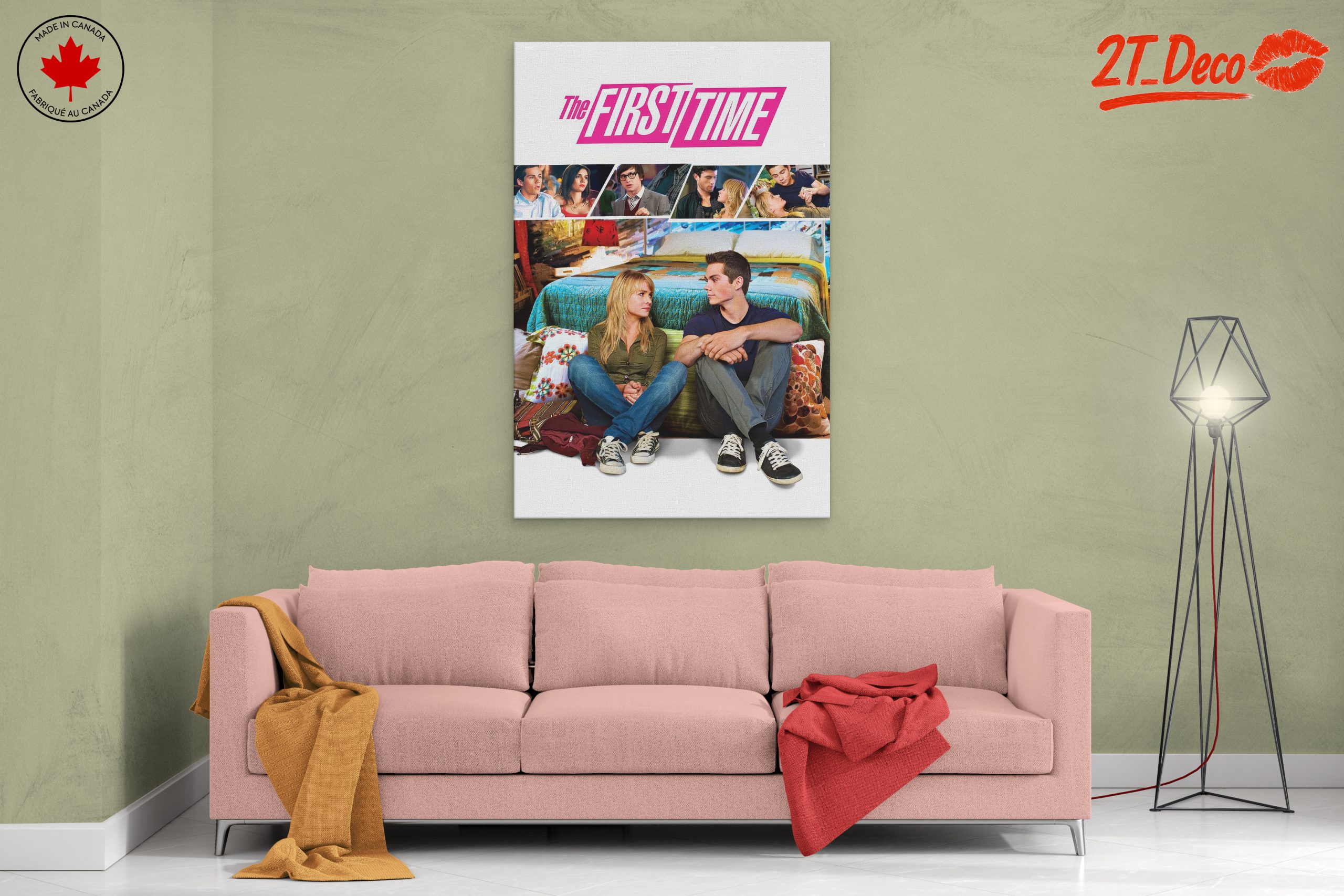 Romantic Comedy Poster Featuring Young Love - Image 2