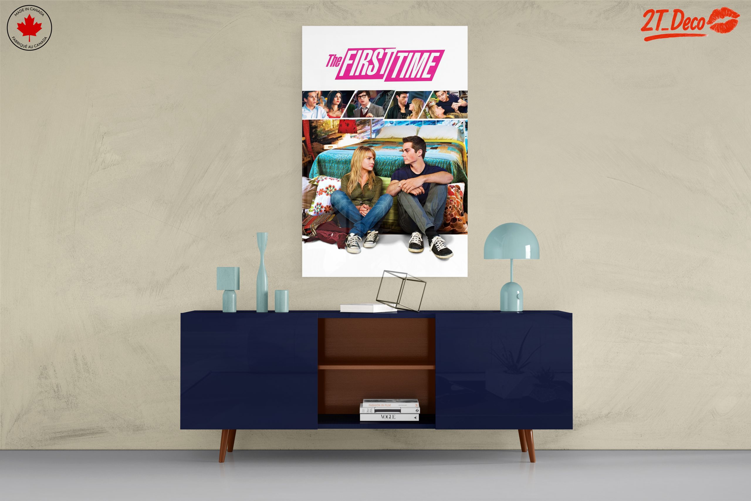 Romantic Comedy Poster Featuring Young Love - Image 8