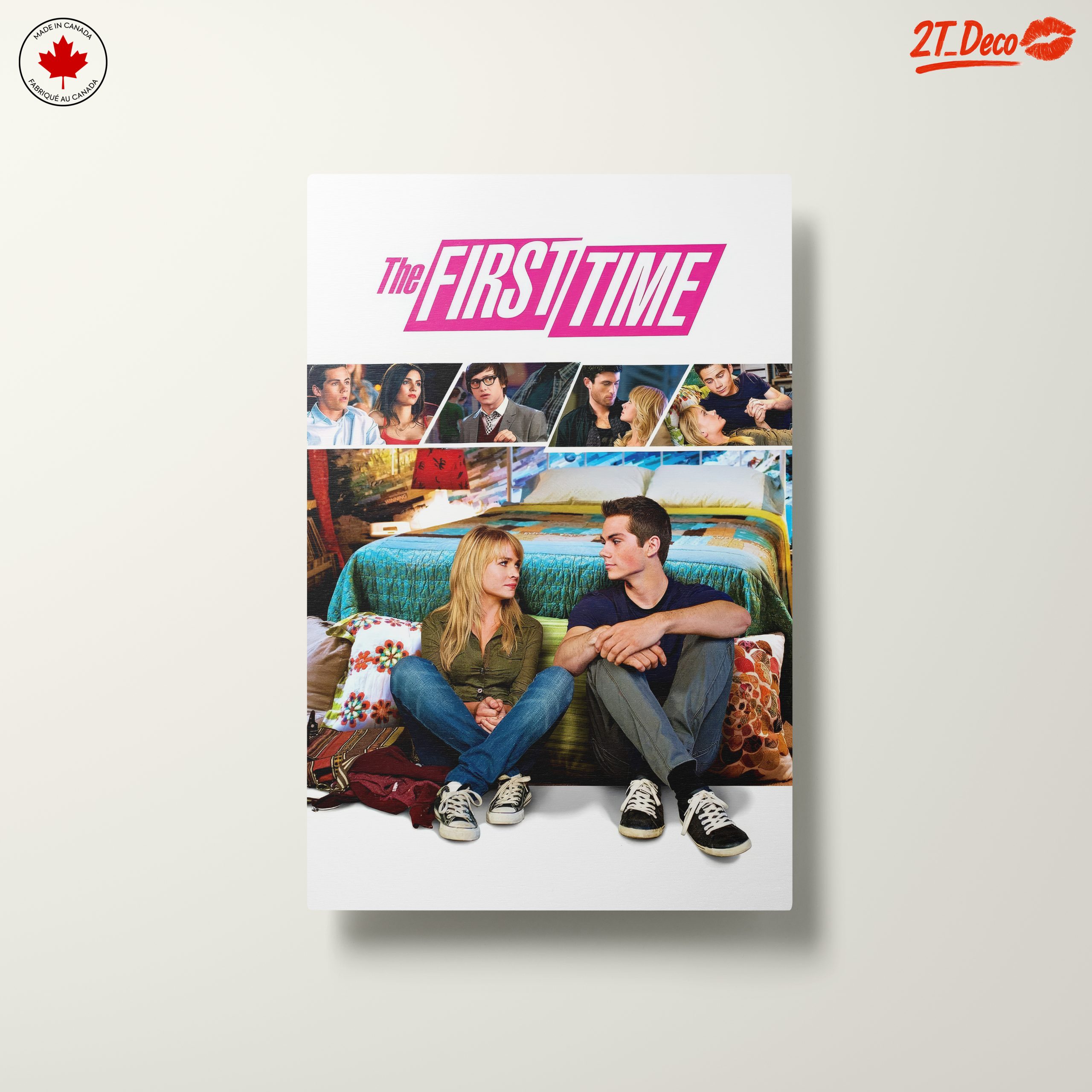 Romantic Comedy Poster Featuring Young Love - Image 10