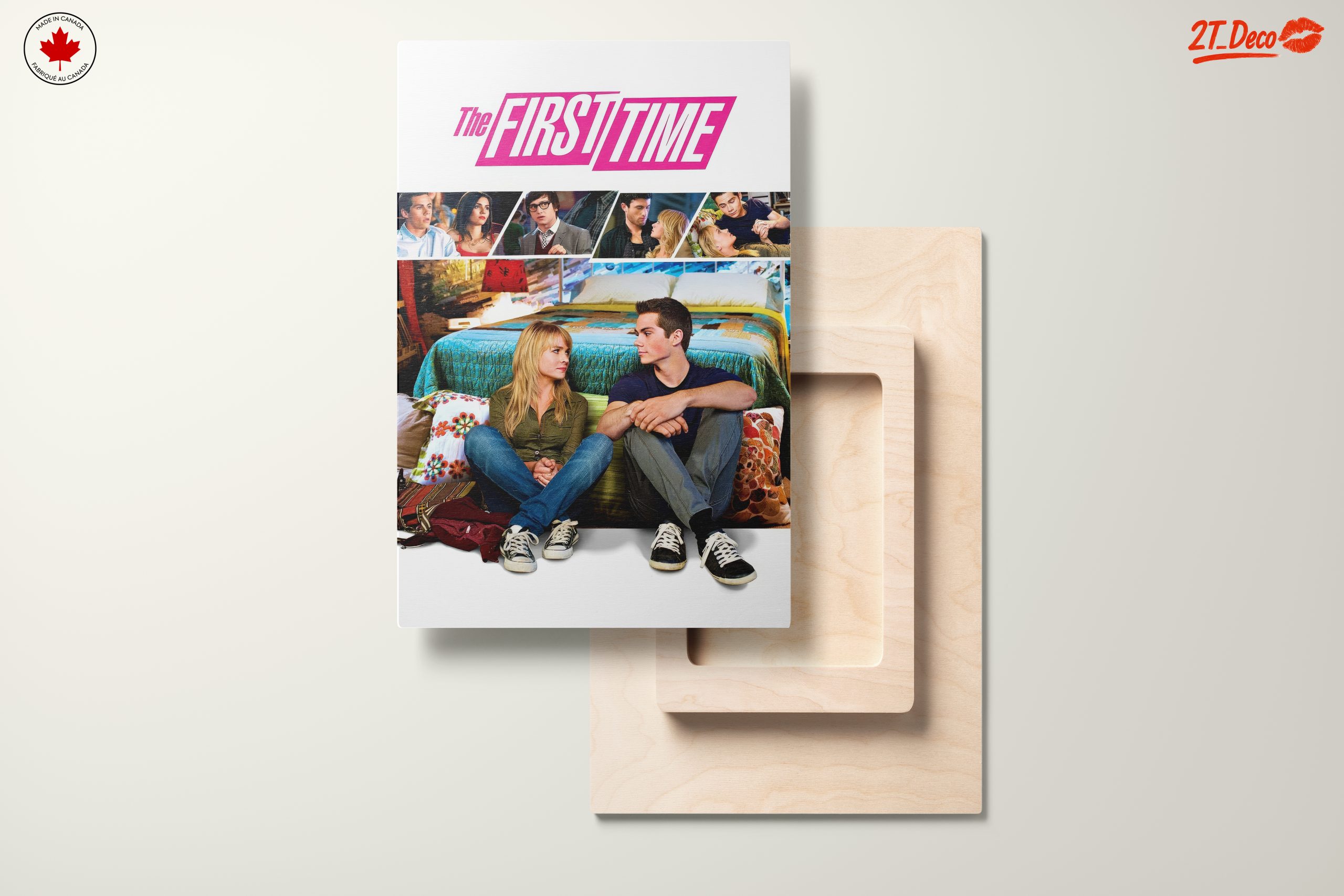 Romantic Comedy Poster Featuring Young Love - Image 11