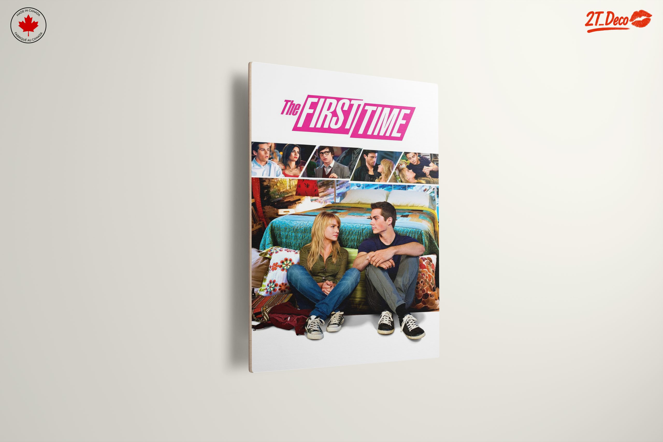 Romantic Comedy Poster Featuring Young Love - Image 13