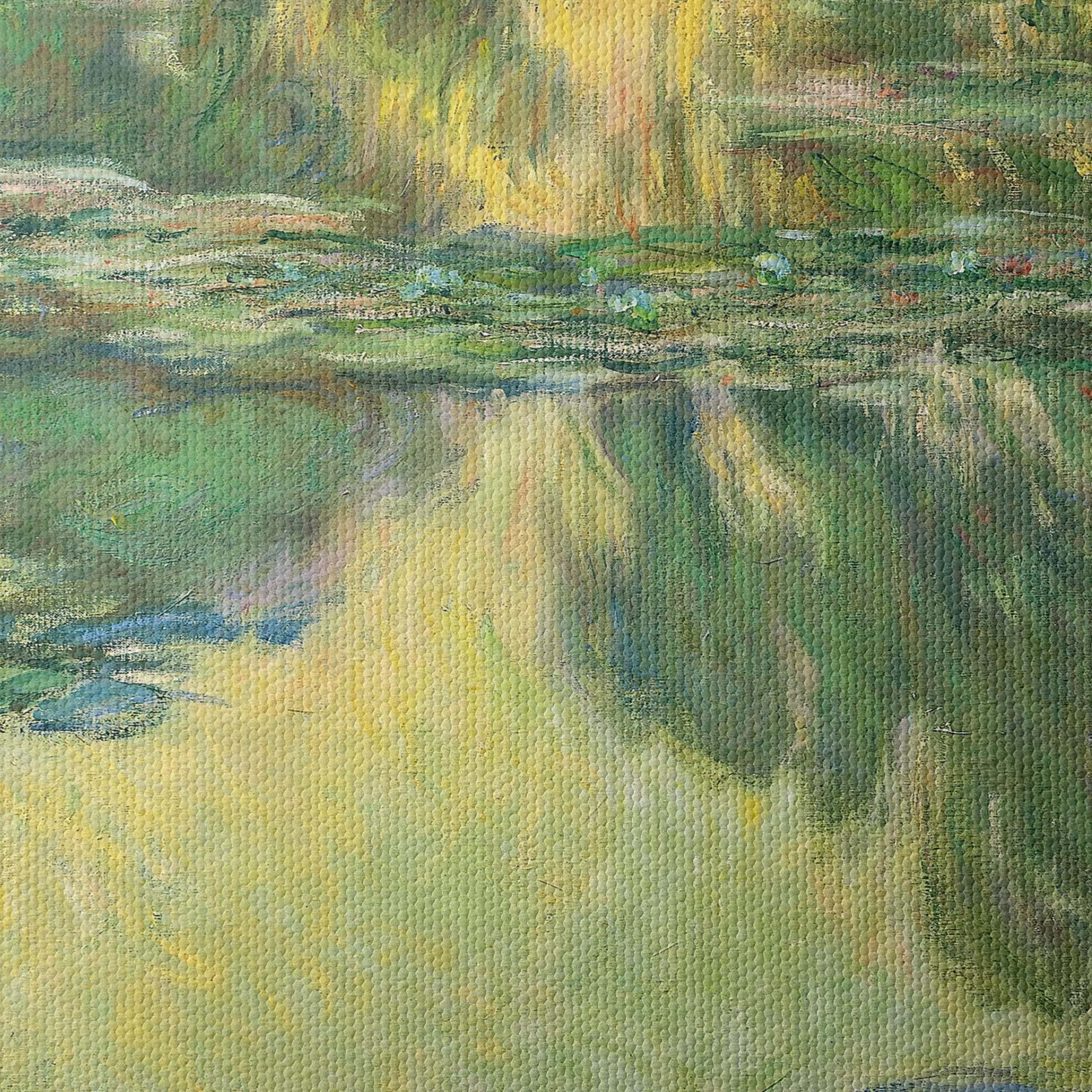 Monet's Reflection On Water Lilies - Image 4