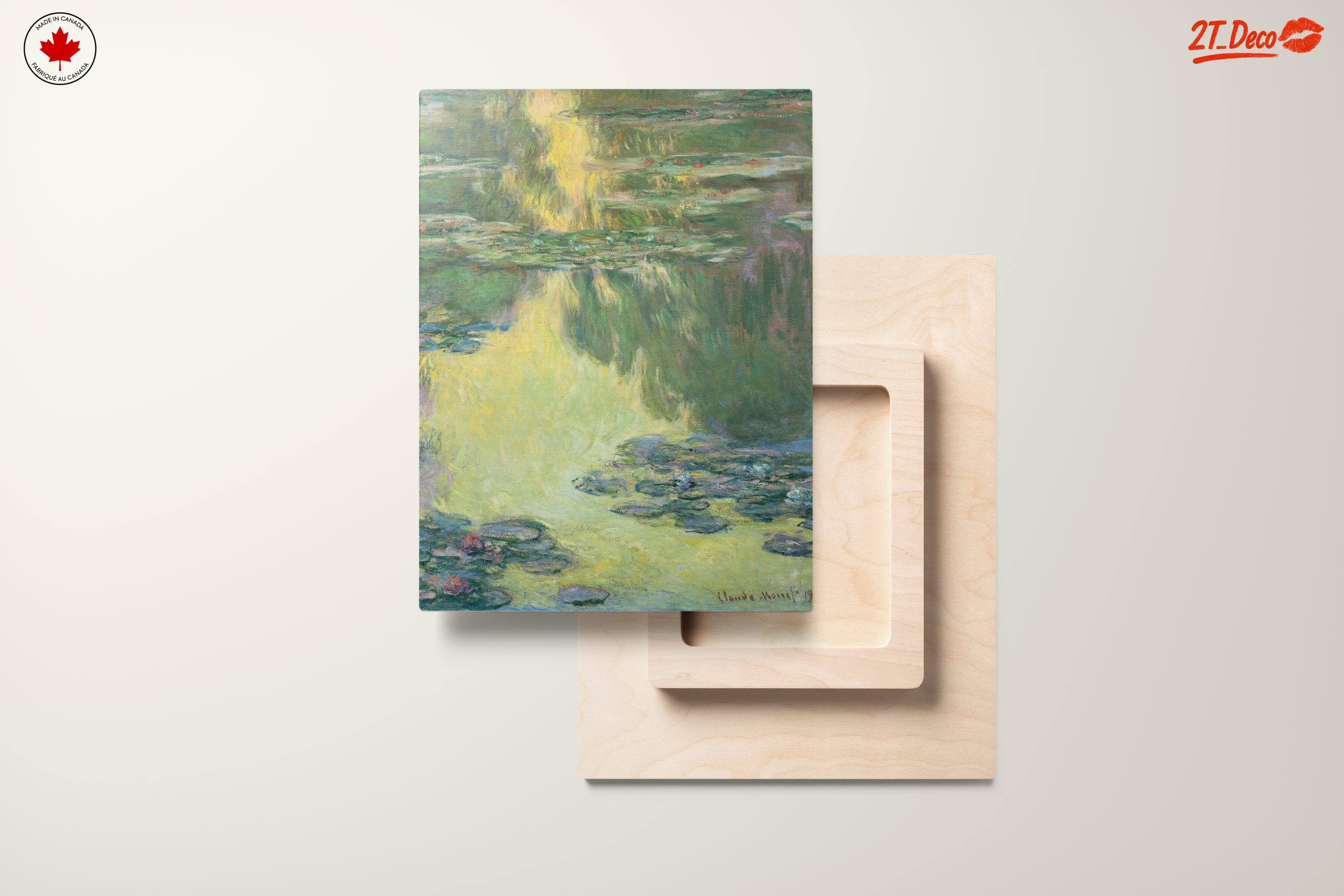 Monet's Reflection On Water Lilies - Image 11