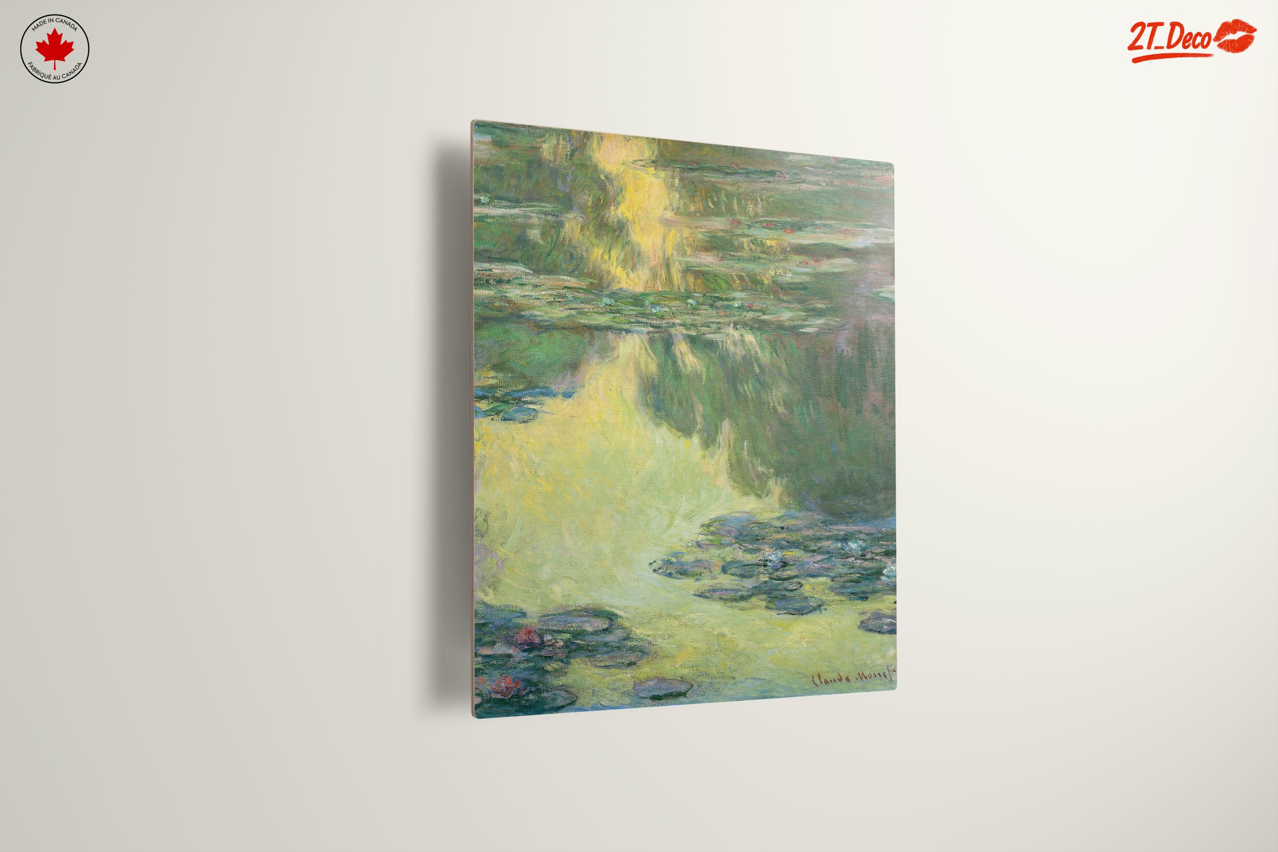 Monet's Reflection On Water Lilies - Image 13