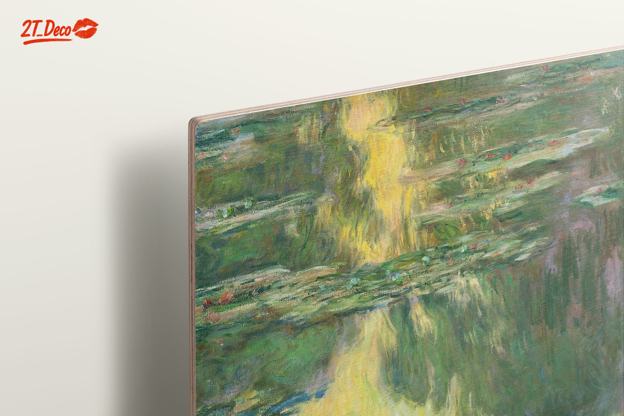Monet's Reflection On Water Lilies - Image 15