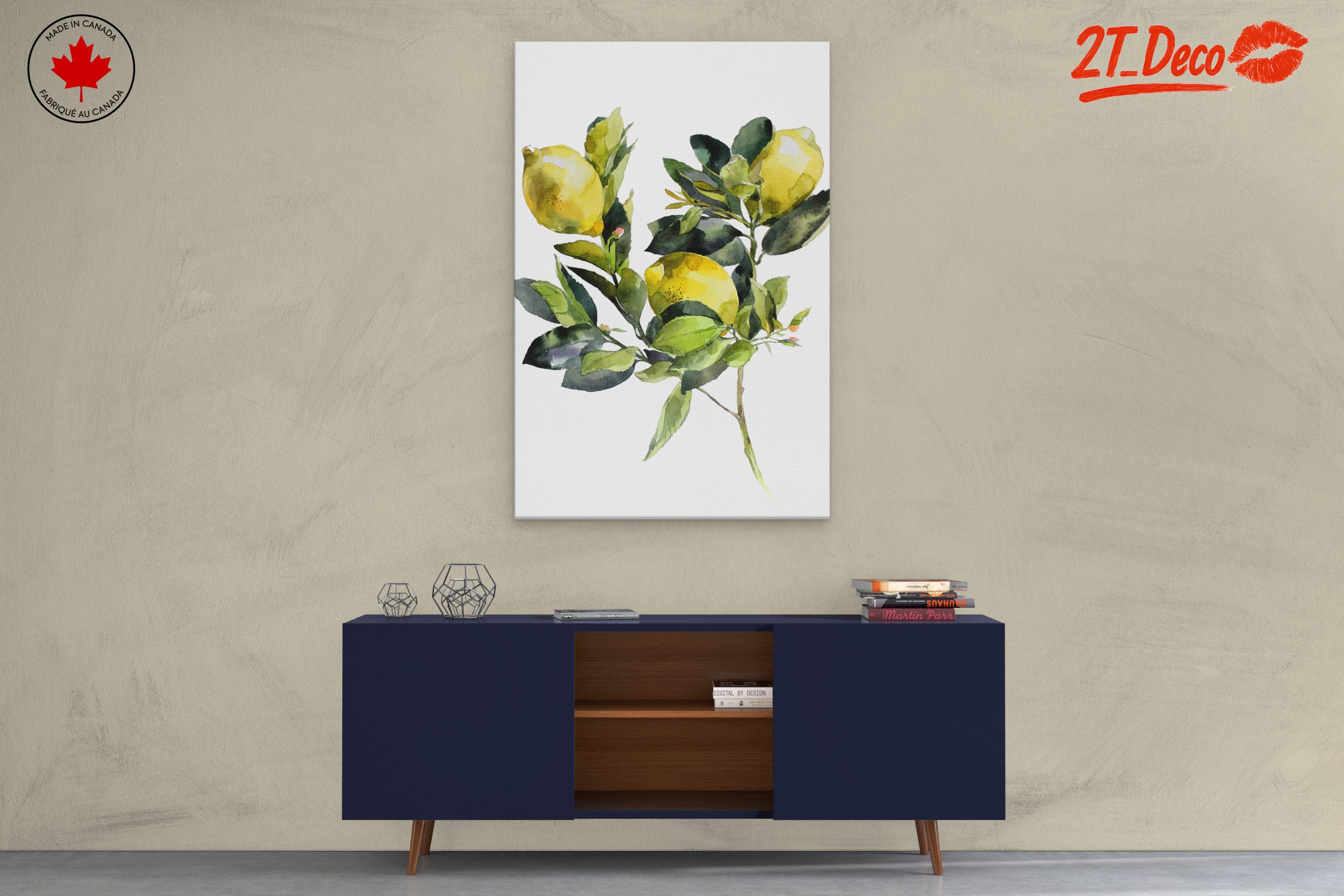 Lemon Branch Botanical Art - Image 3