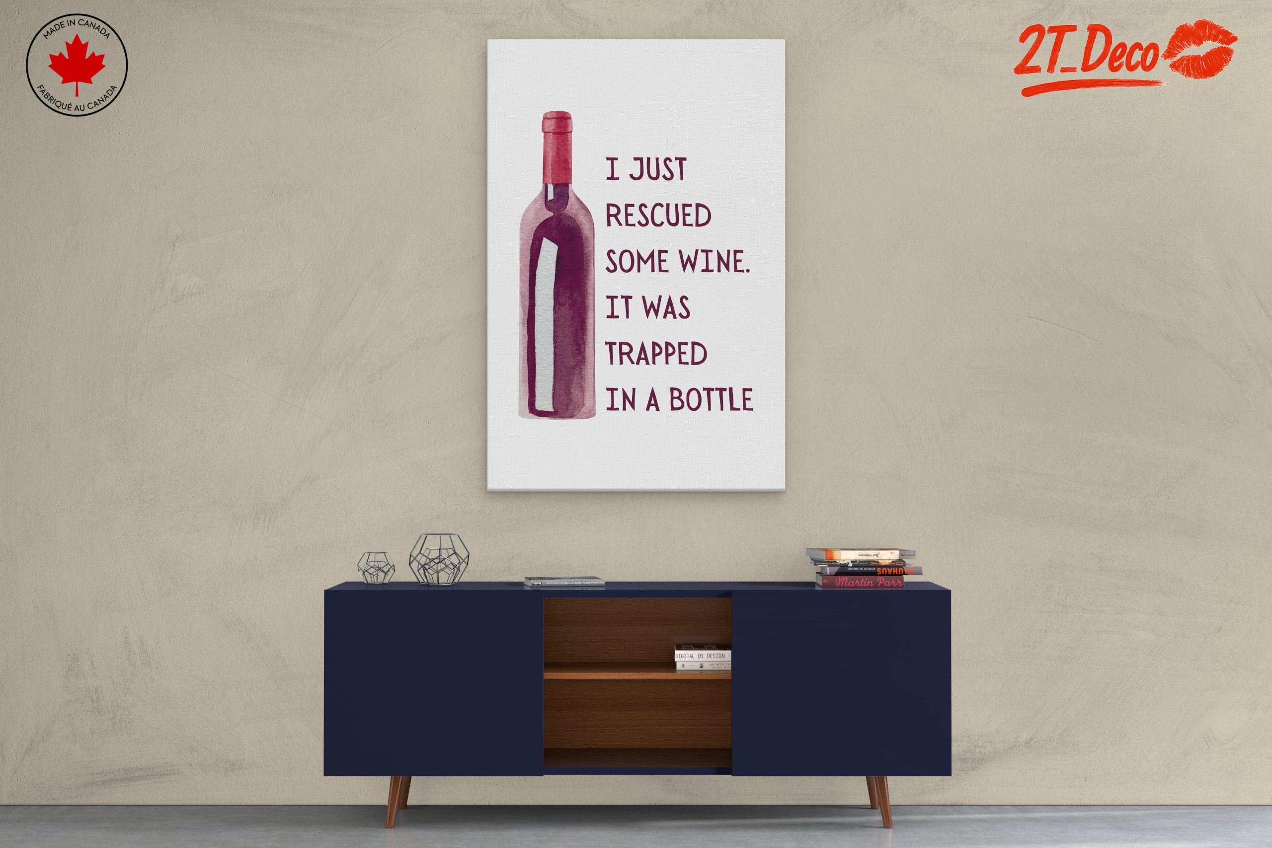 Whimsical Wine Bottle Art - Image 3