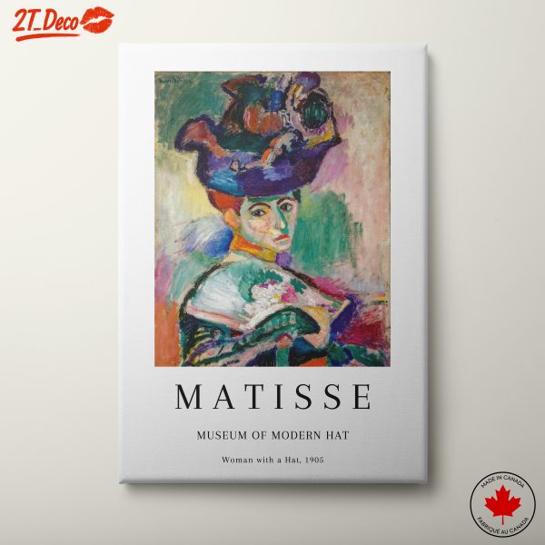 Woman with a Hat by Henri Matisse - Contemporary Art