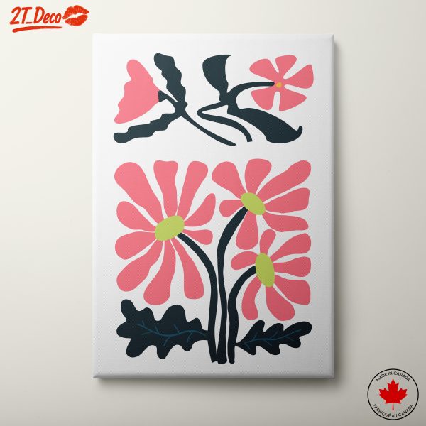 Colorful Abstract Botanical Art