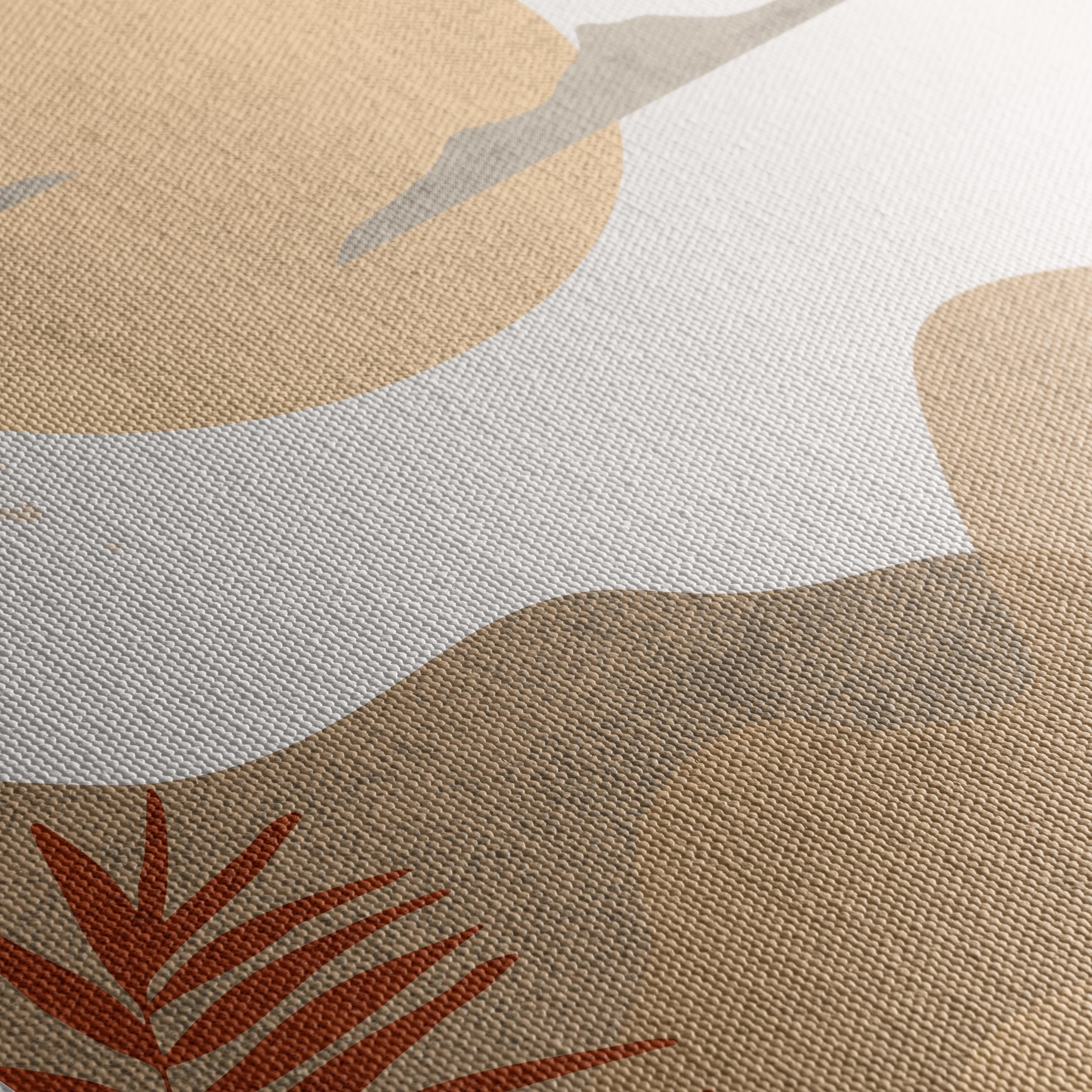 Minimalist Abstract Landscape with Sun - Image 5