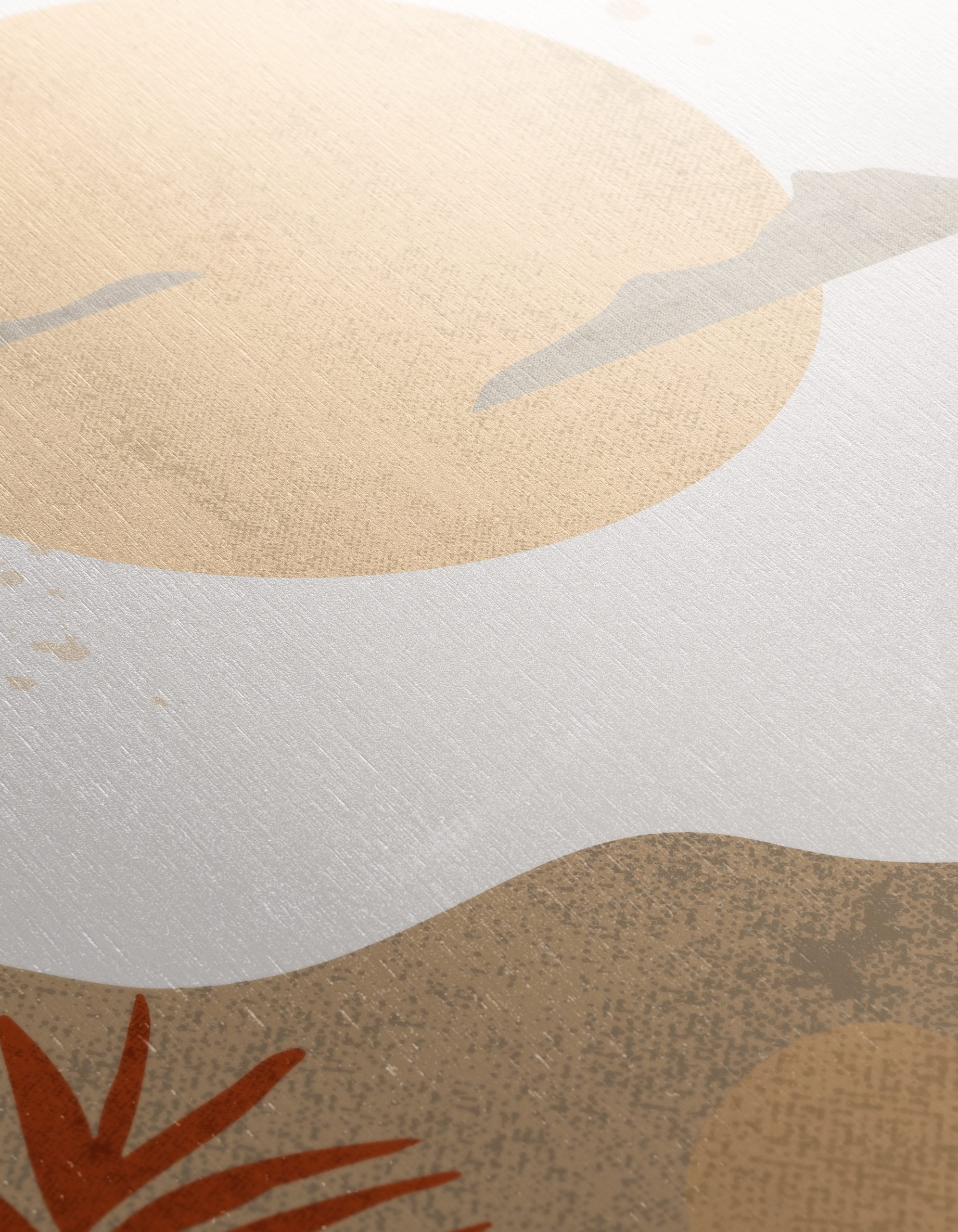Minimalist Abstract Landscape with Sun - Image 12