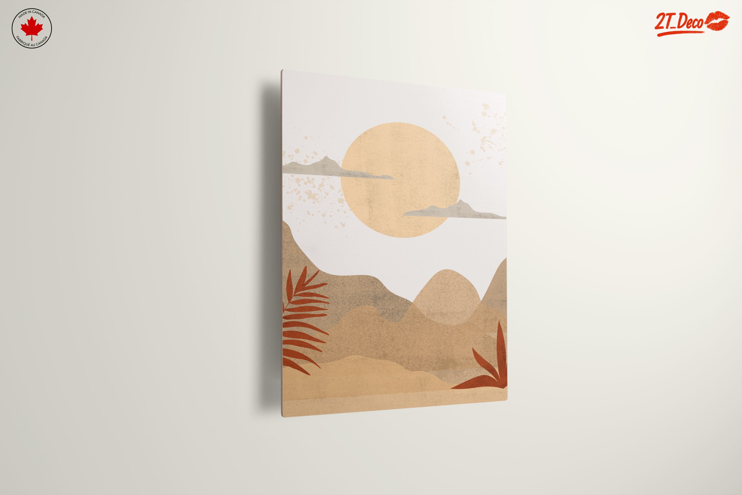 Minimalist Abstract Landscape with Sun - Image 13