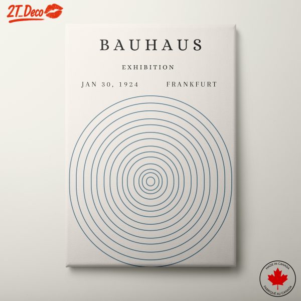 Bauhaus Exhibition 1924 Frankfurt Poster
