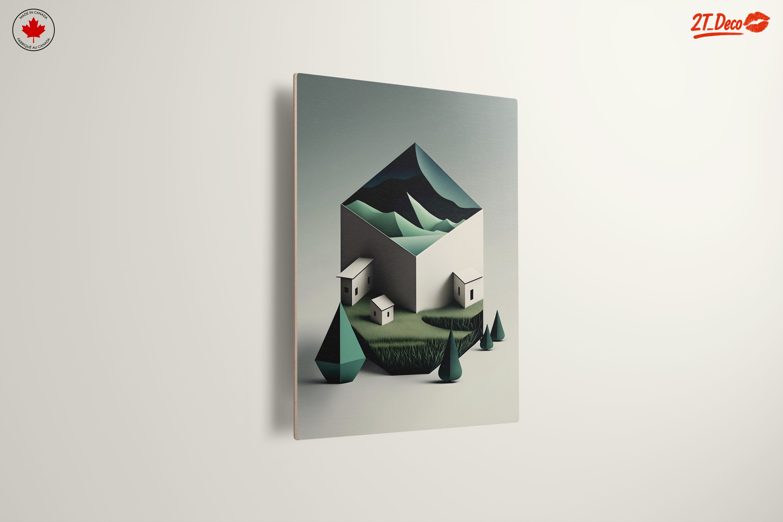 Stylized Modern Architecture With Landscape - Image 13