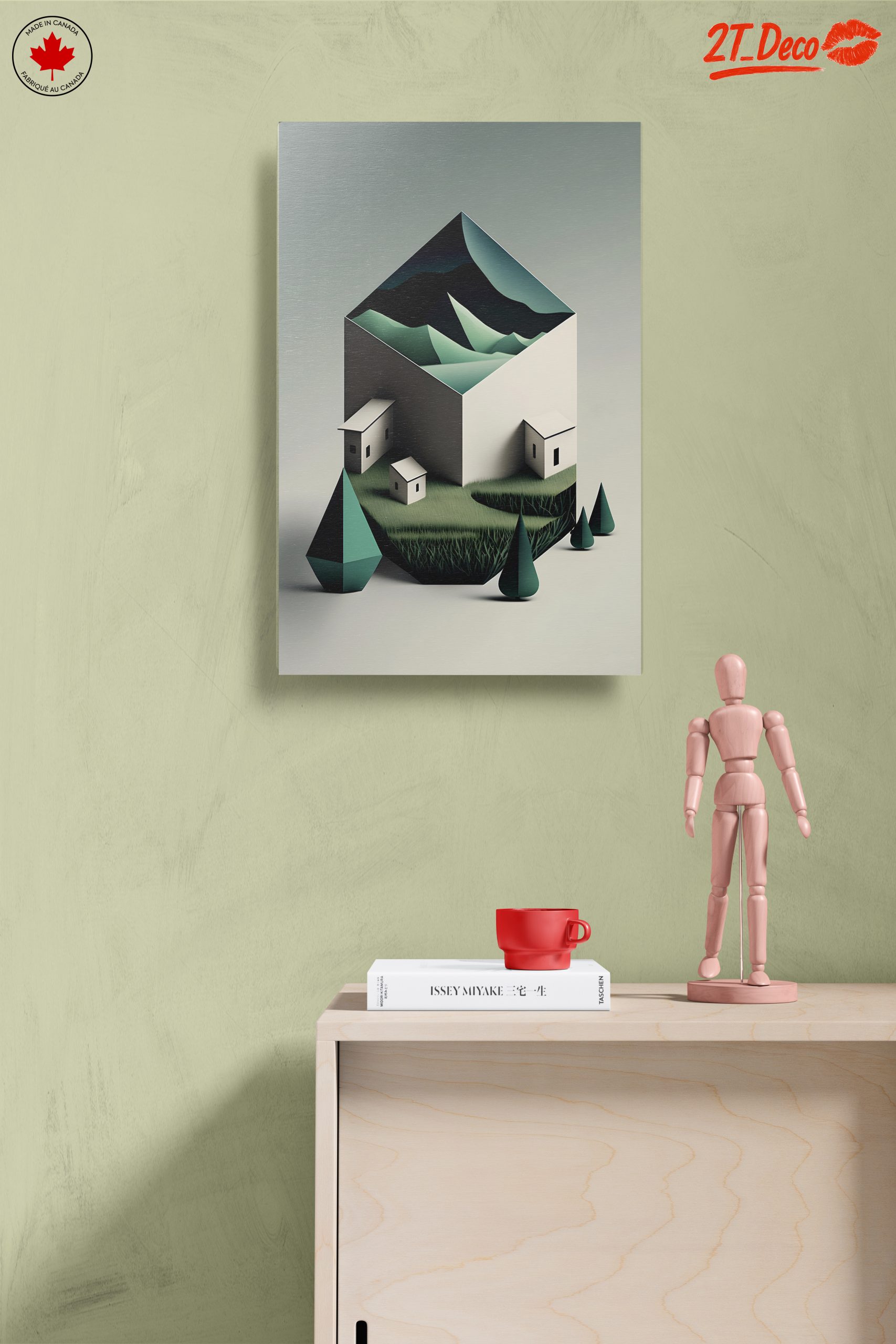 Stylized Modern Architecture With Landscape - Image 14