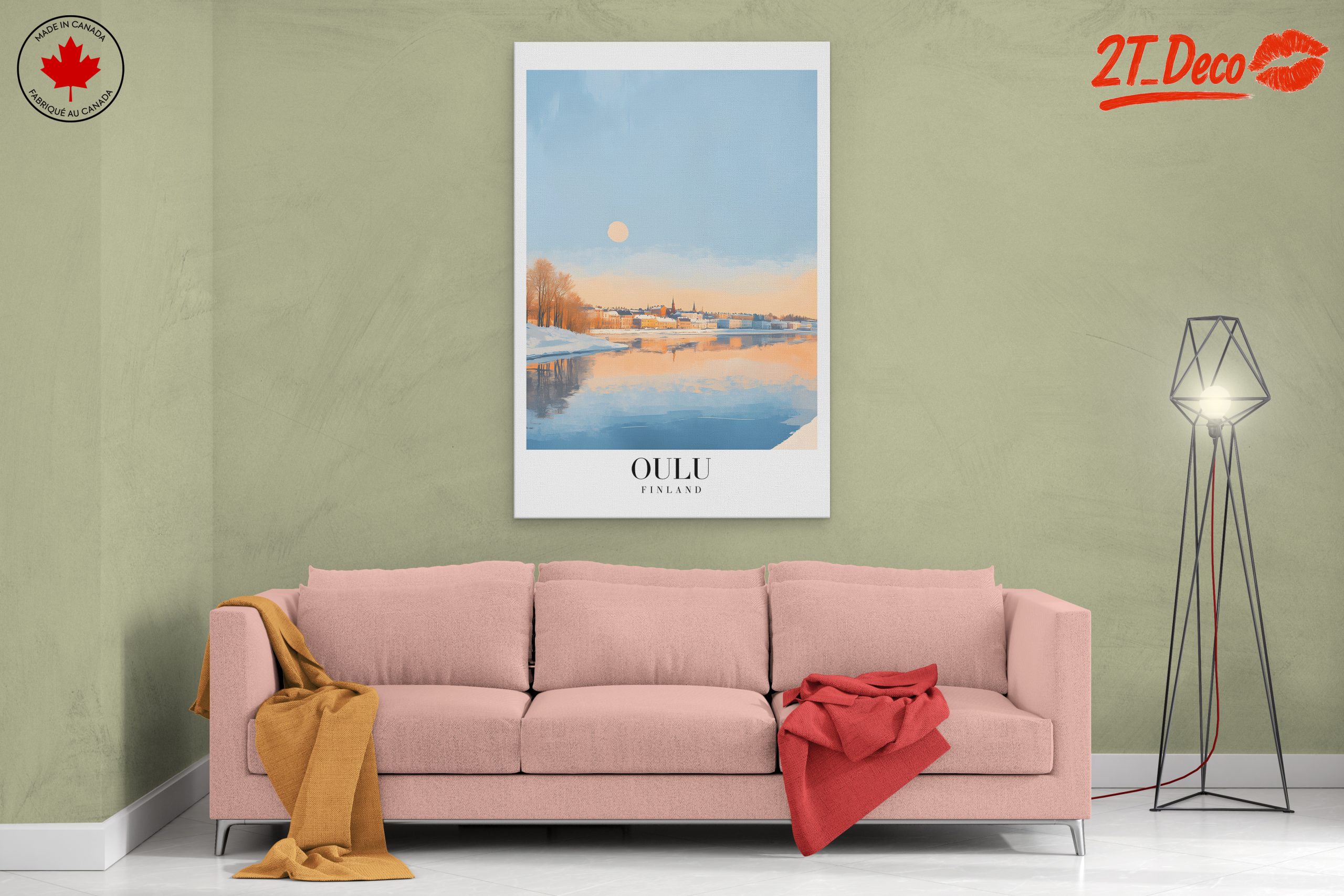 Oulu Adventure Landscape Artwork - Image 2