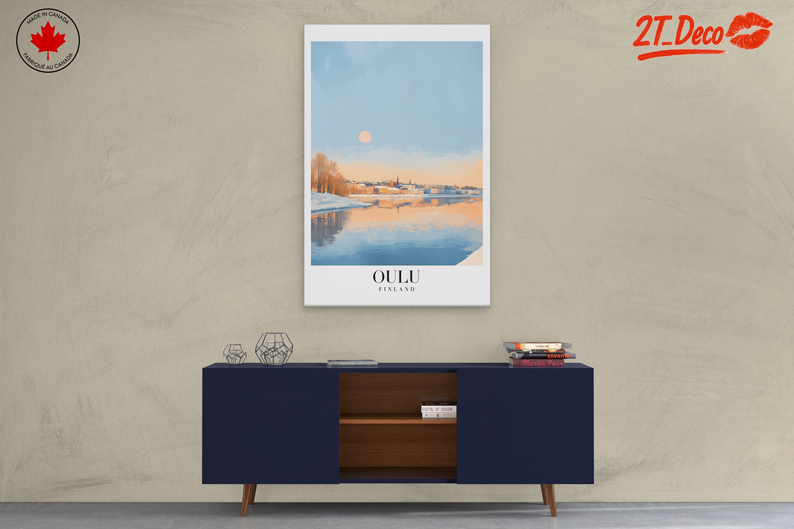 Oulu Adventure Landscape Artwork - Image 3