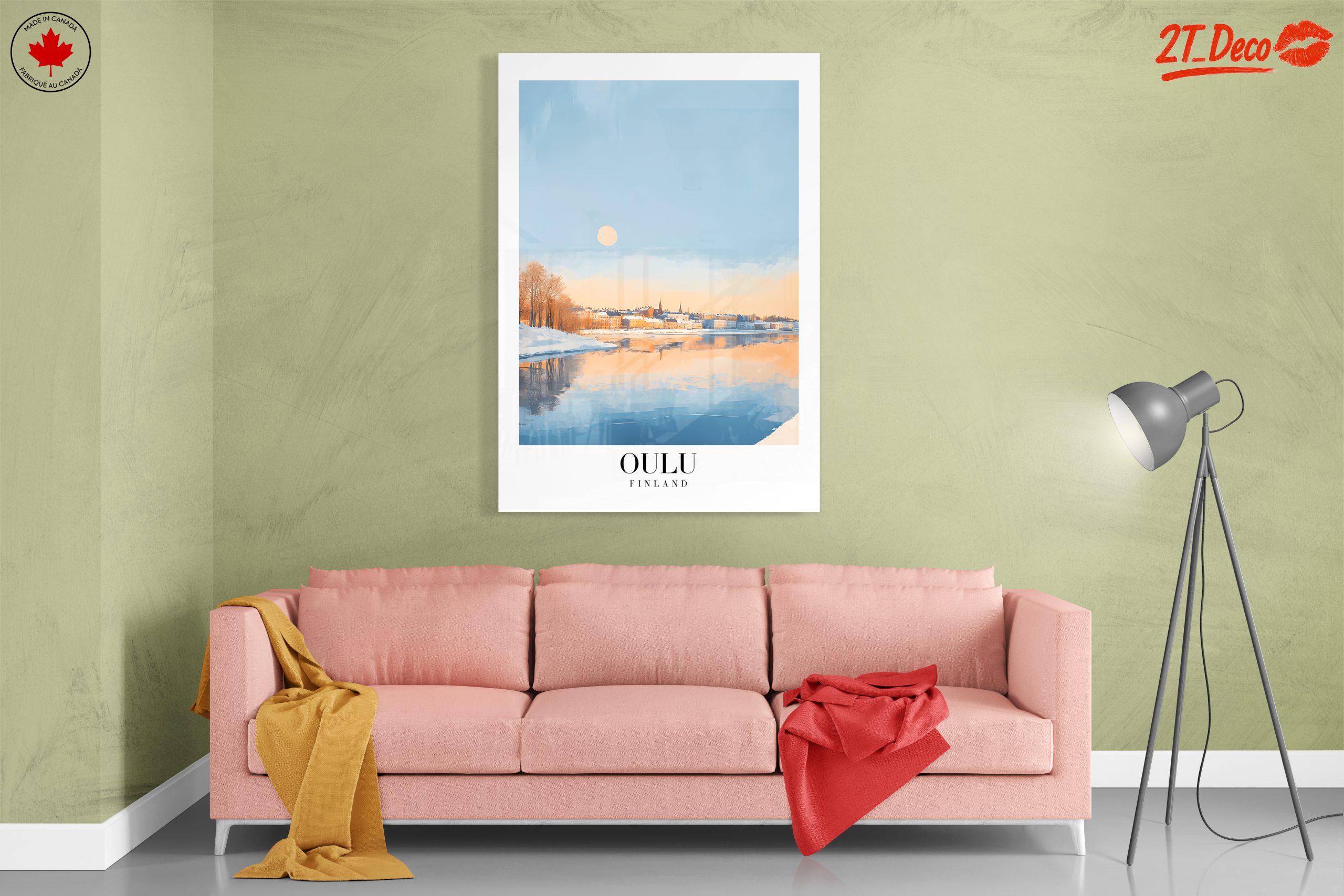 Oulu Adventure Landscape Artwork - Image 7