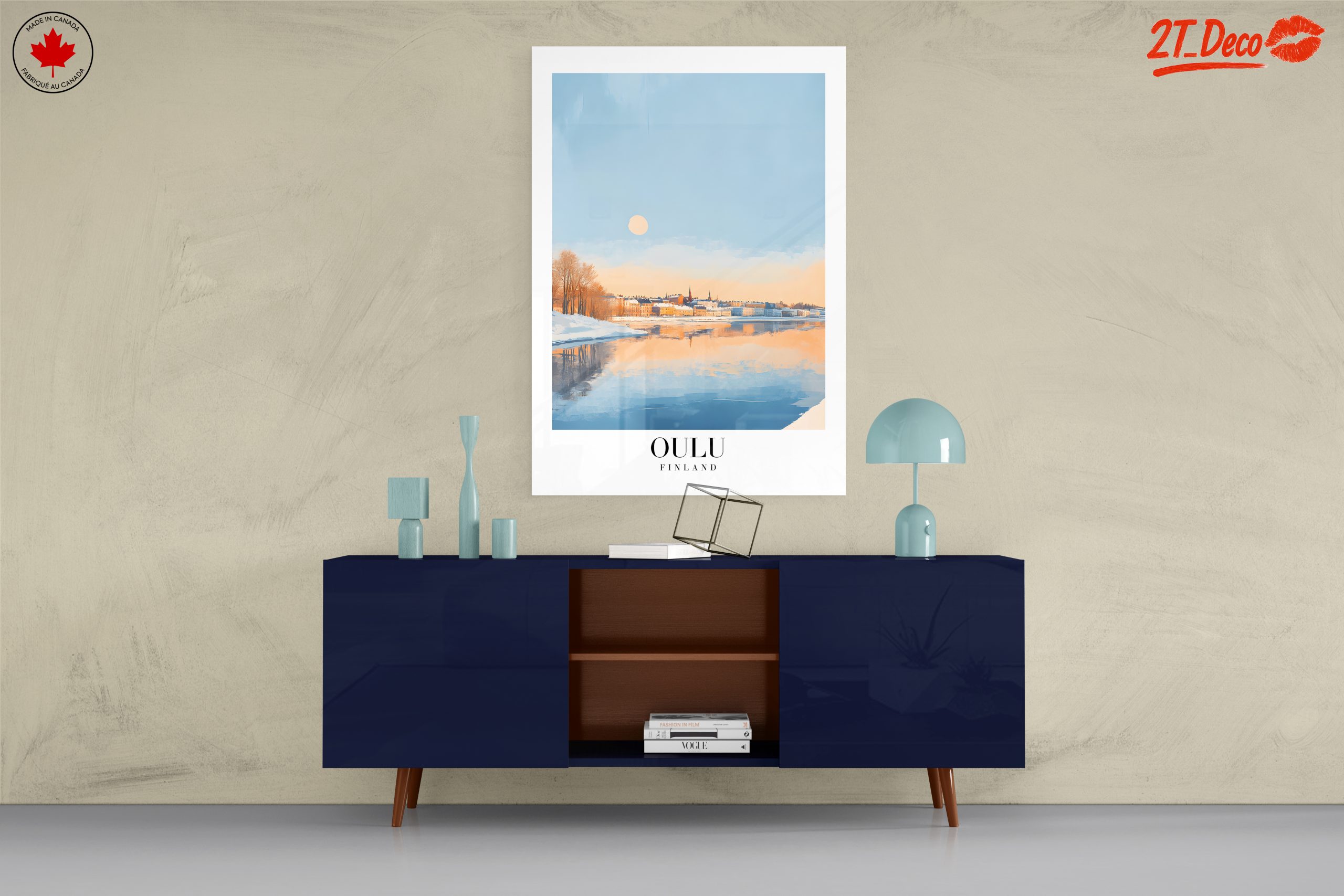 Oulu Adventure Landscape Artwork - Image 8