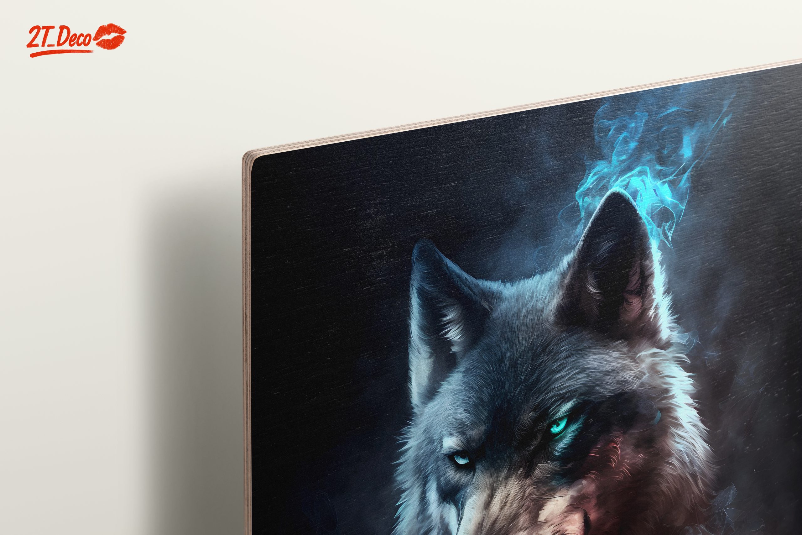 Stylish Wolf Character with Mystical Elements - Image 15