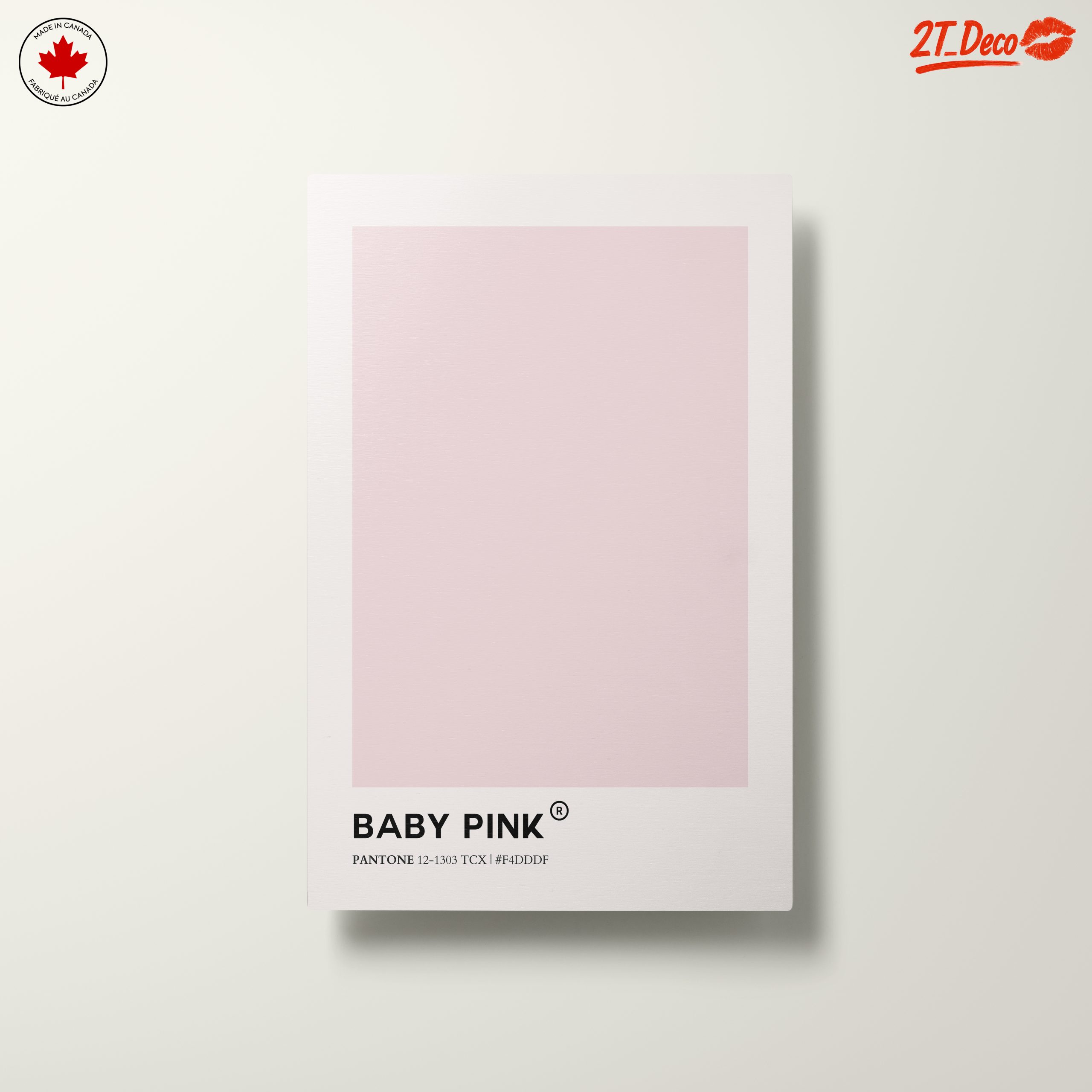 Soft Baby Pink Color Artwork - Image 10