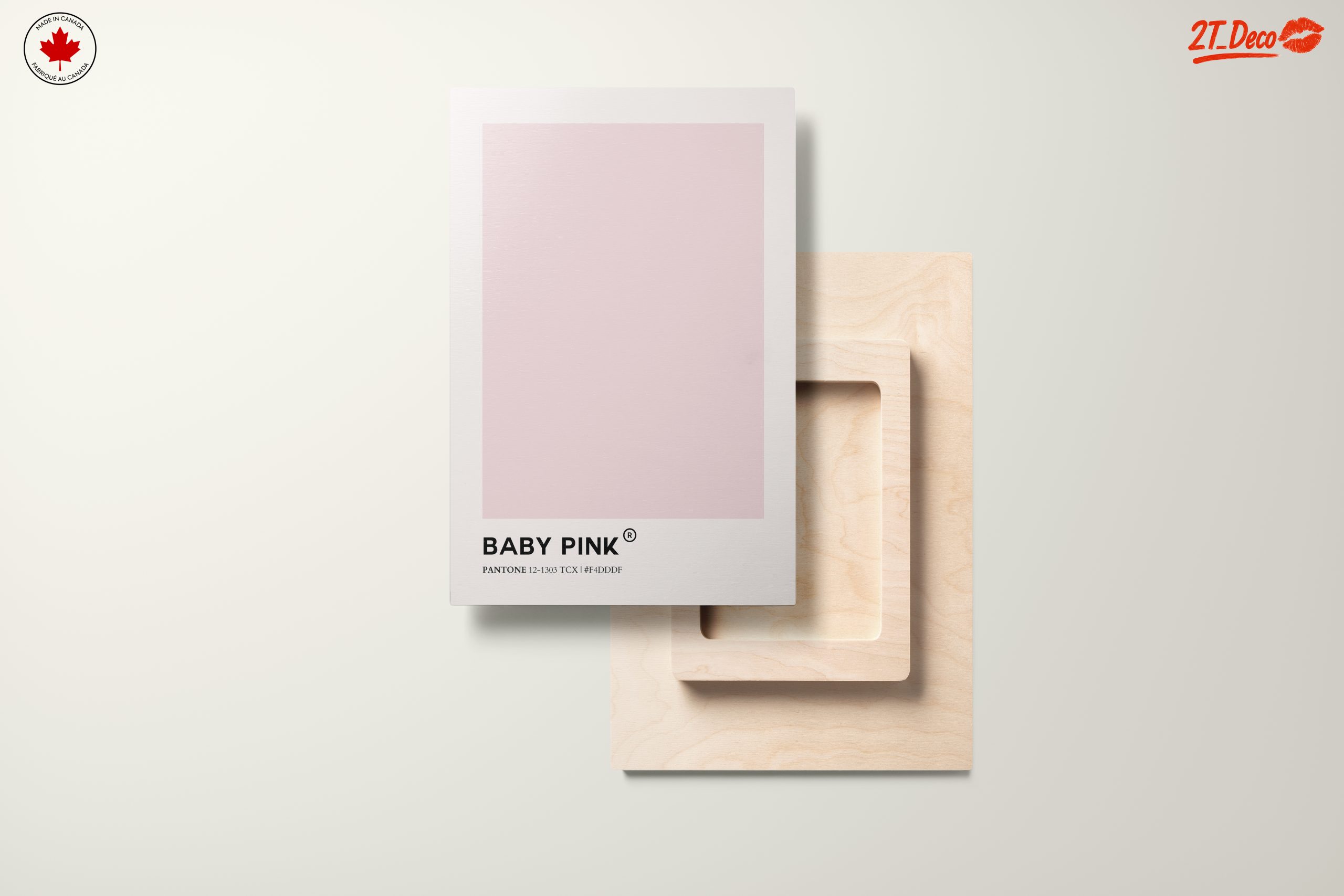 Soft Baby Pink Color Artwork - Image 11