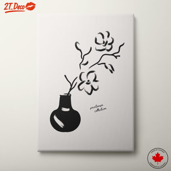 Stylish Botanical Flower Art