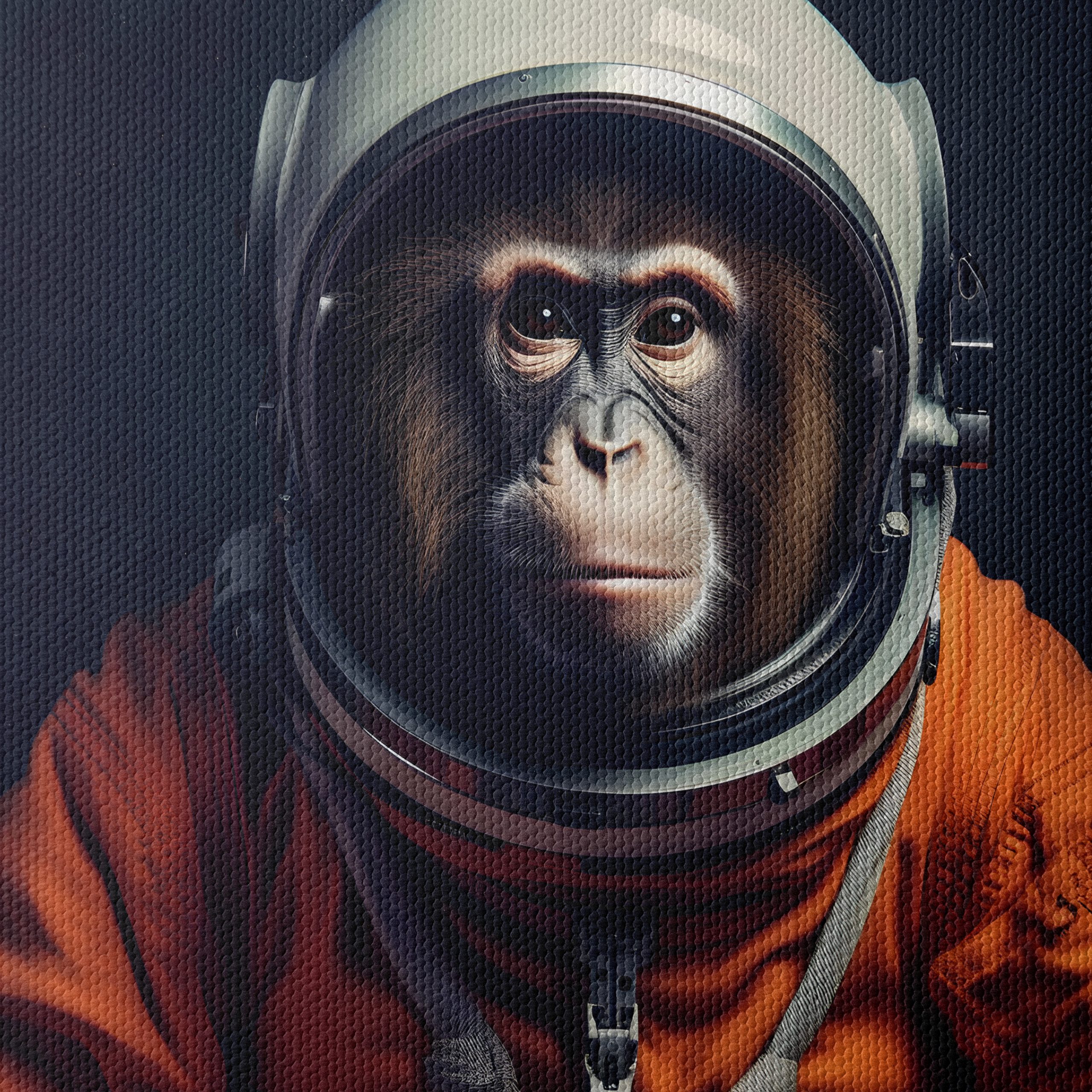 Monkey Astronaut in Space Suit - Image 4